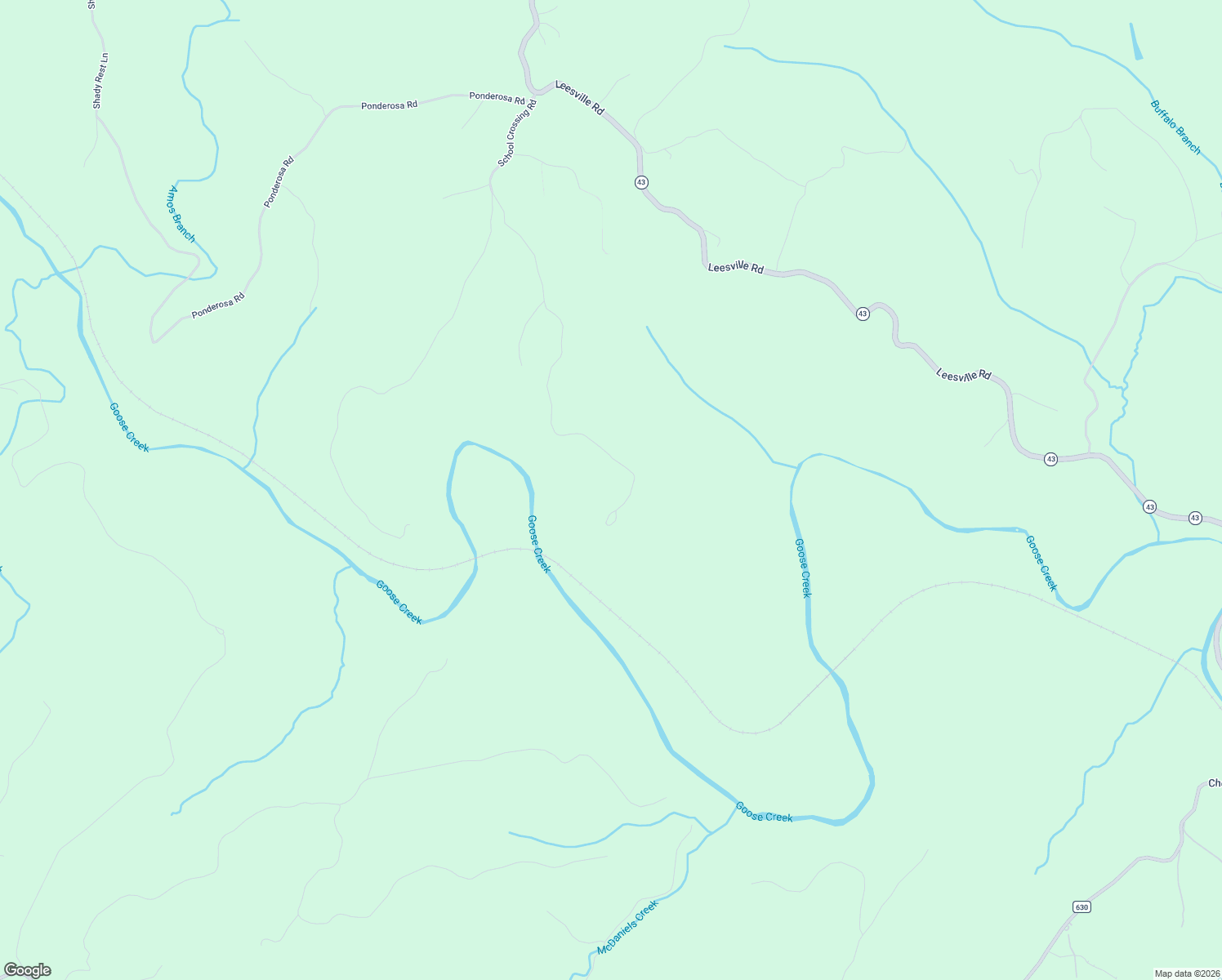 map of restaurants, bars, coffee shops, grocery stores, and more near 2481 School Crossing Road in Lynch Station