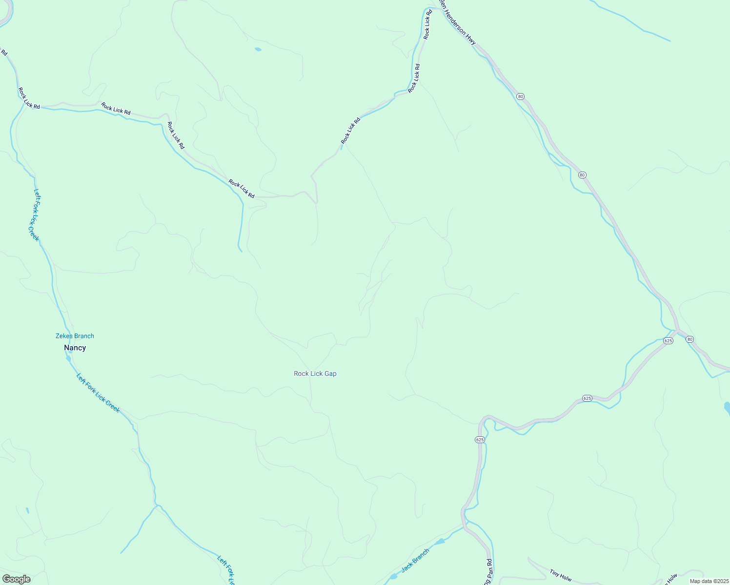 map of restaurants, bars, coffee shops, grocery stores, and more near 910 Rocky Gap Hollow in Birchleaf
