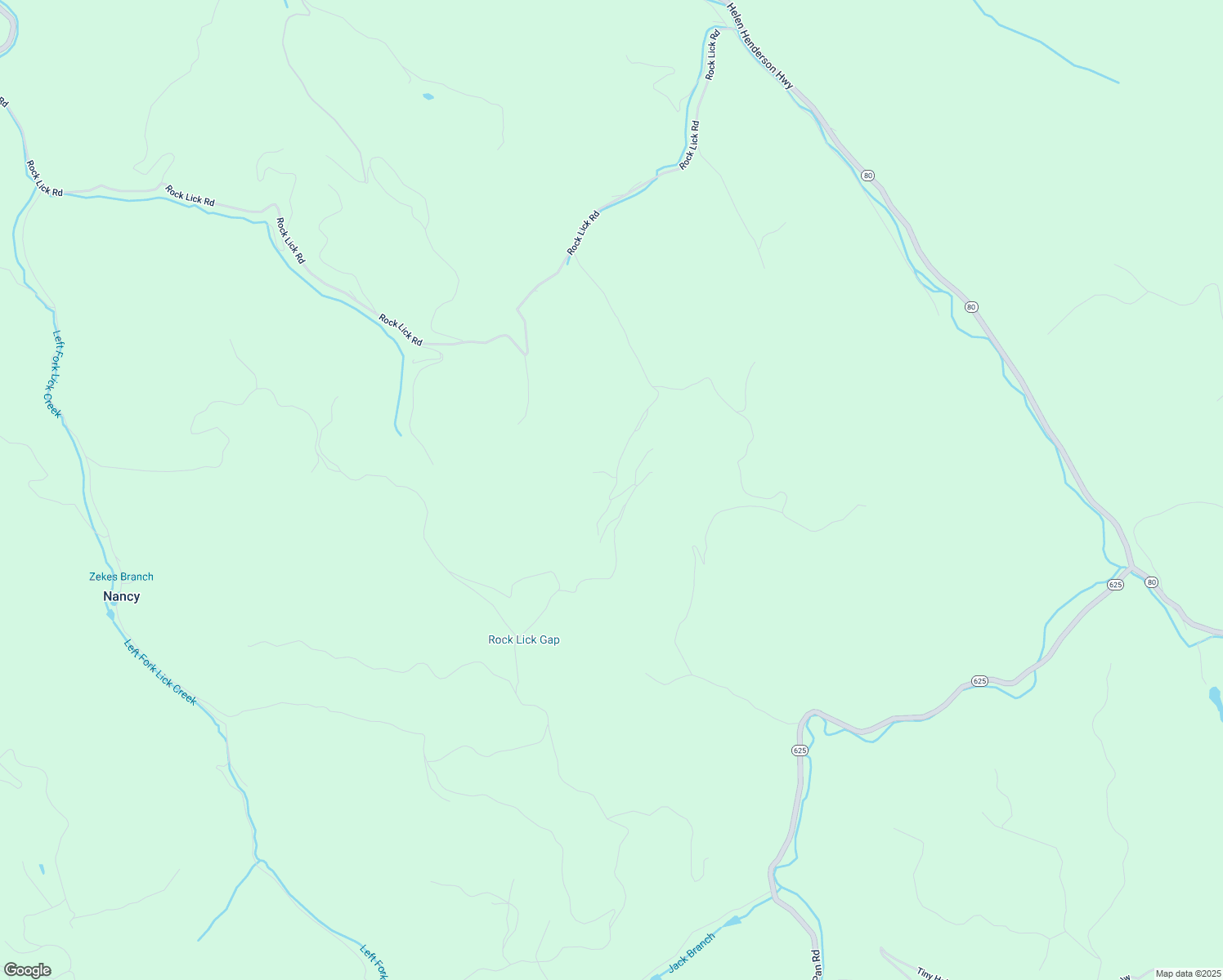 map of restaurants, bars, coffee shops, grocery stores, and more near 910 Rocky Gap Hollow in Birchleaf
