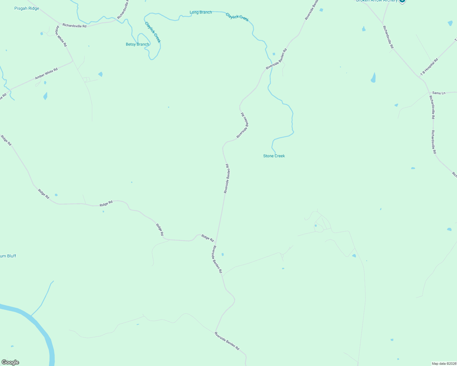 map of restaurants, bars, coffee shops, grocery stores, and more near 2020 Riverside Benleo Road in Bowling Green