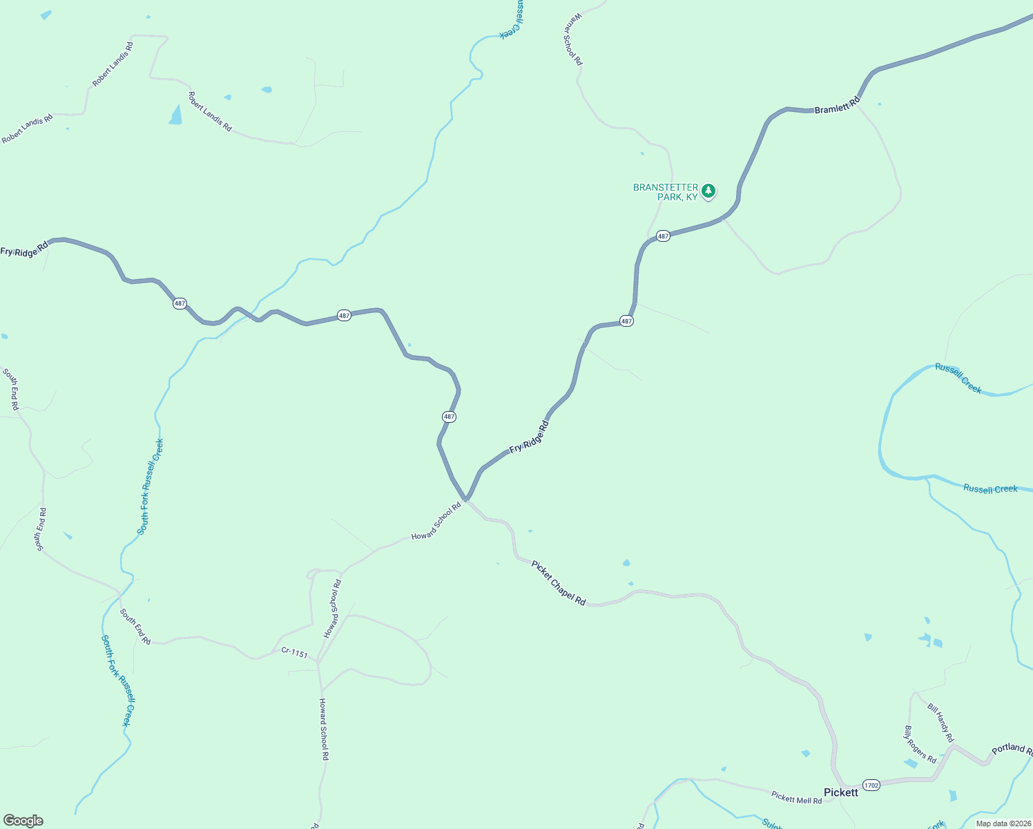 map of restaurants, bars, coffee shops, grocery stores, and more near 3297 Fry Ridge Road in Greensburg