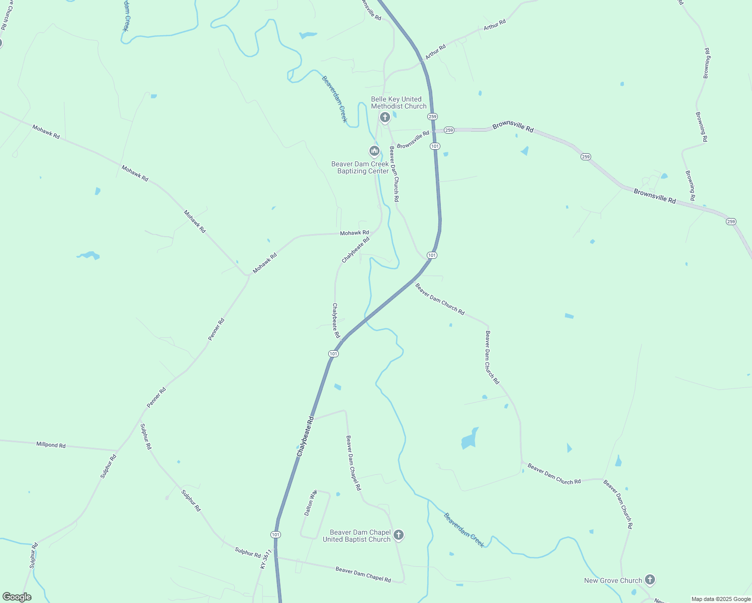 map of restaurants, bars, coffee shops, grocery stores, and more near 17 Tansy Lane in Brownsville