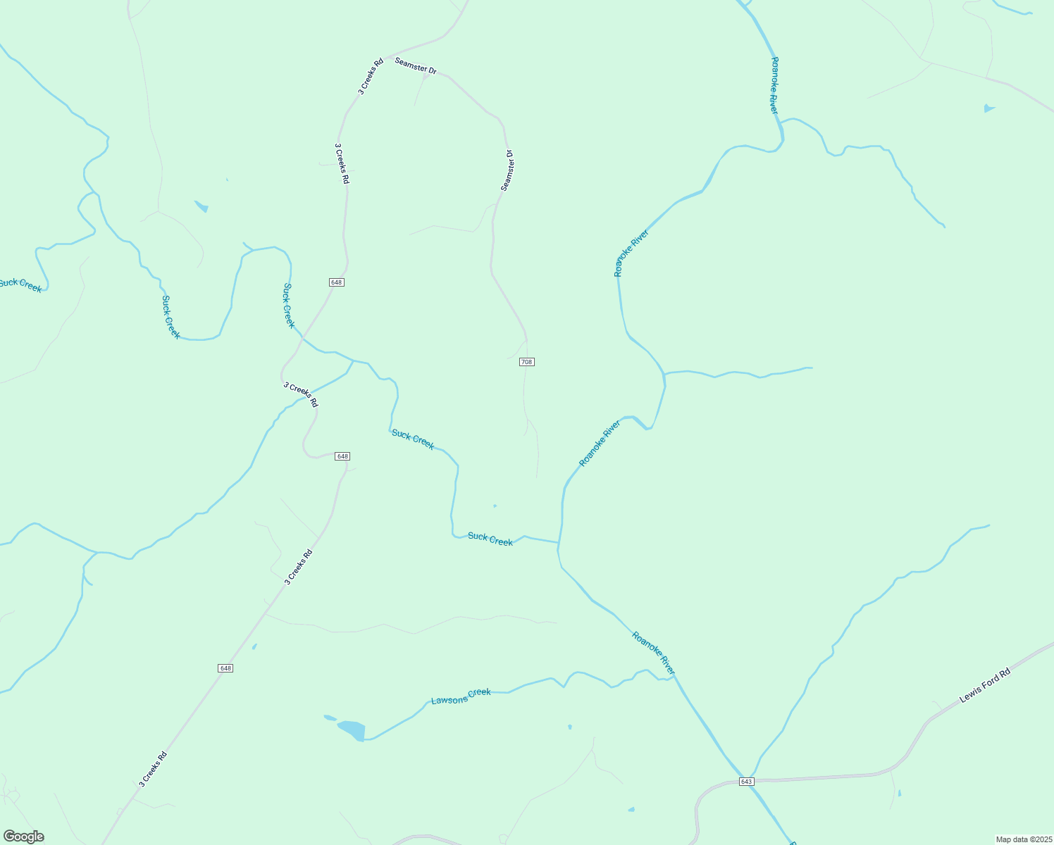 map of restaurants, bars, coffee shops, grocery stores, and more near 1505 Seamster Drive in Gladys