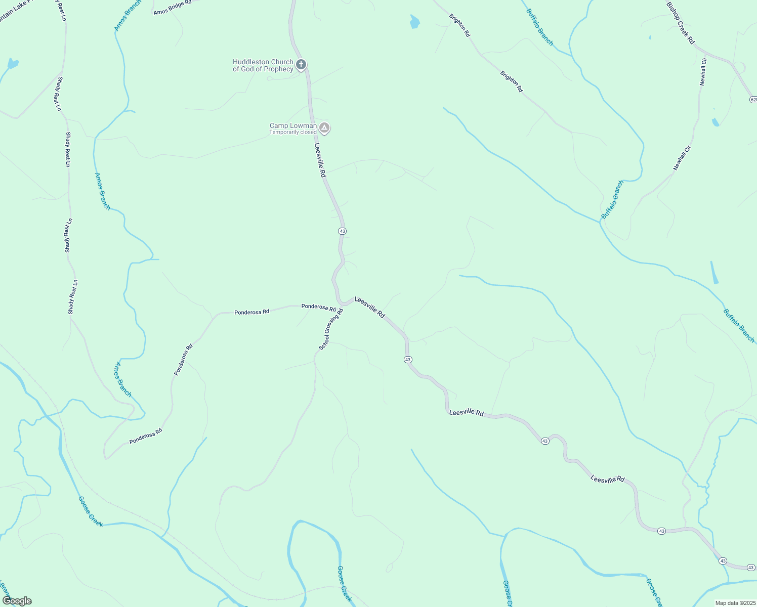 map of restaurants, bars, coffee shops, grocery stores, and more near 1024 Winter Ridge Trail in Lynch Station