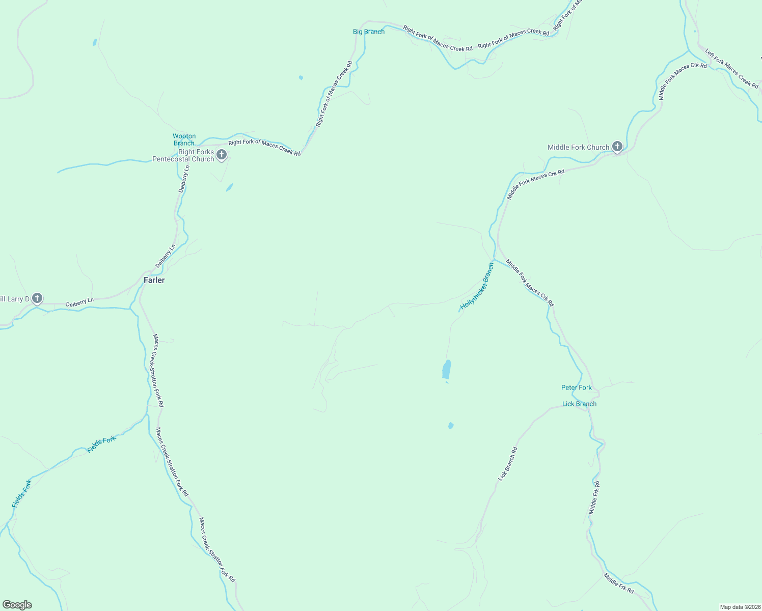 map of restaurants, bars, coffee shops, grocery stores, and more near Holly Thicket Lane in Viper