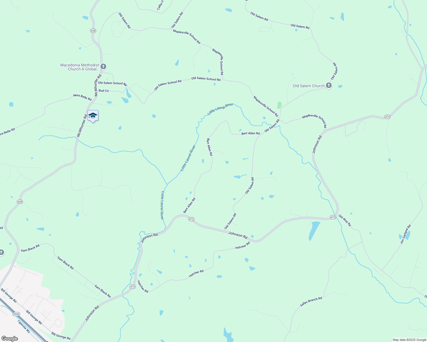 map of restaurants, bars, coffee shops, grocery stores, and more near 1650 Johnson Road in London