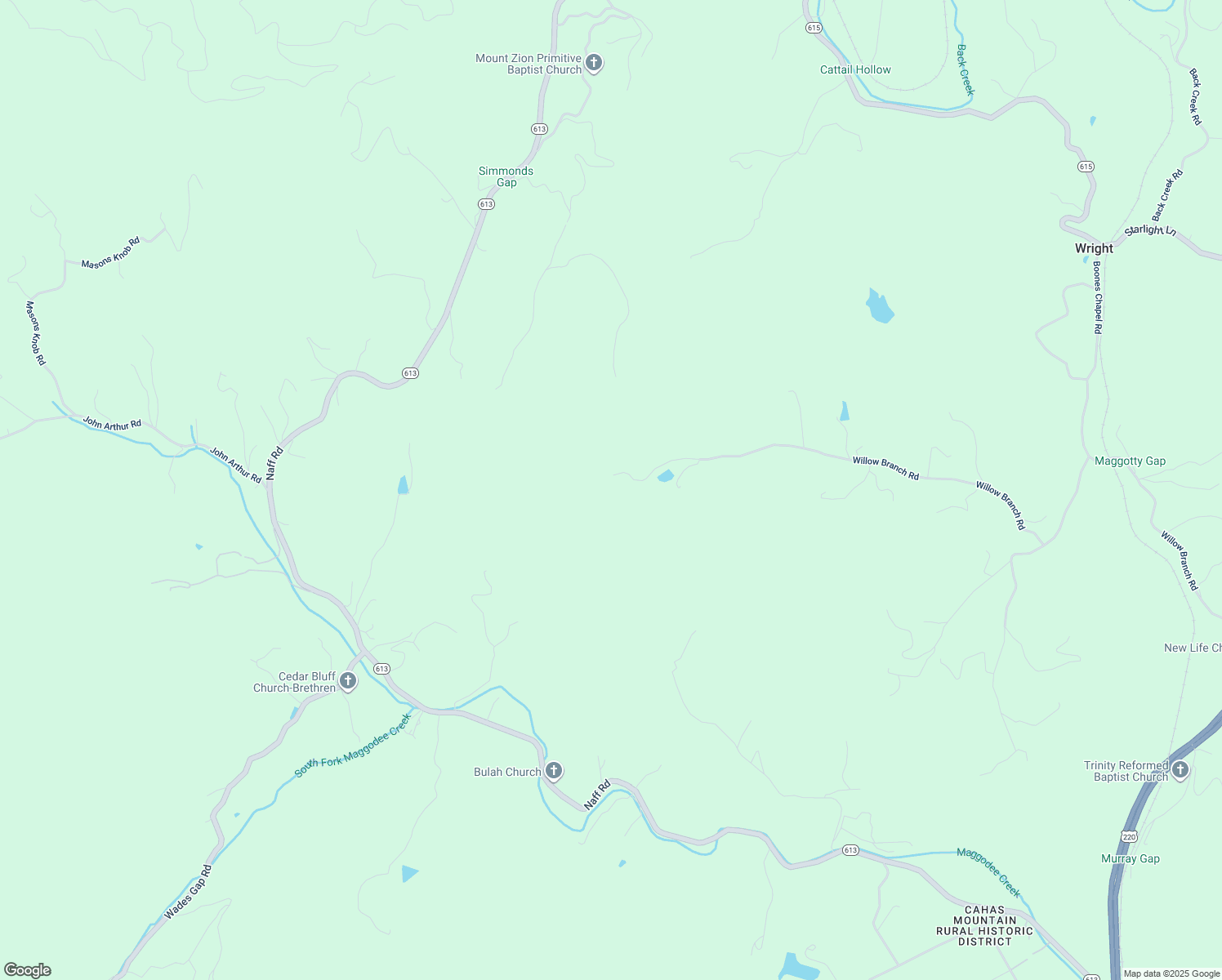 map of restaurants, bars, coffee shops, grocery stores, and more near 9189 Willow Branch Road in Boones Mill