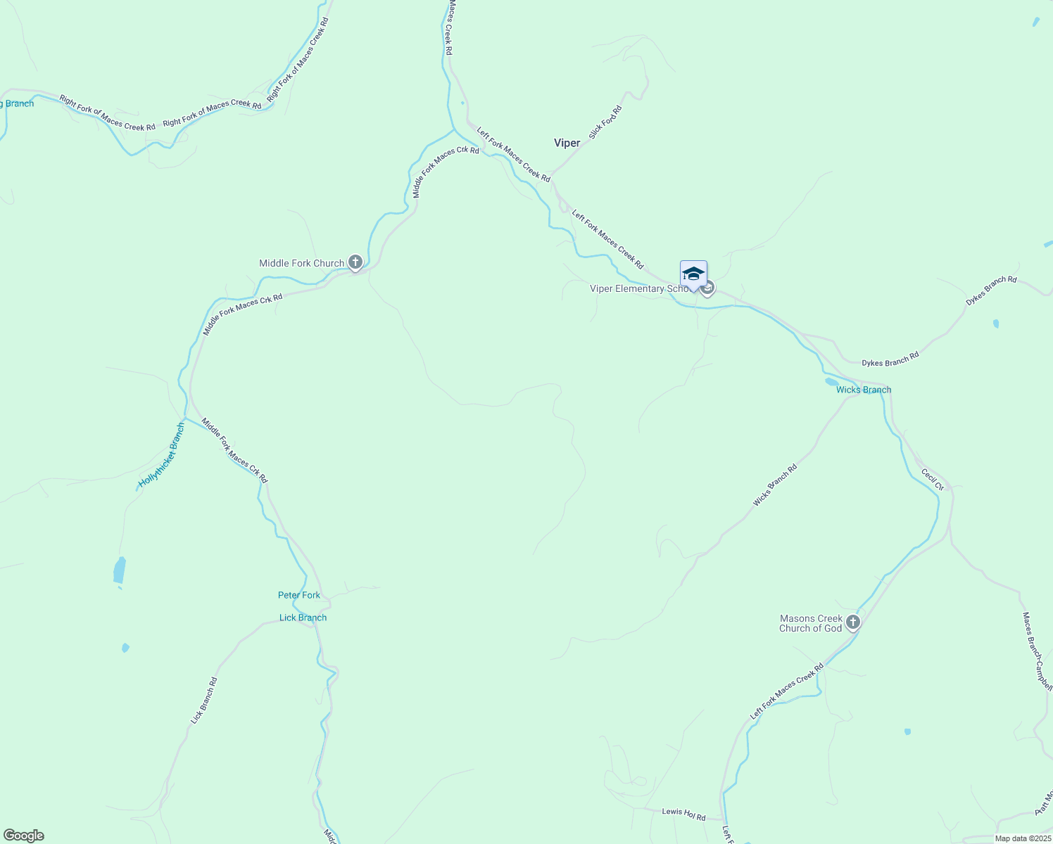 map of restaurants, bars, coffee shops, grocery stores, and more near in Viper