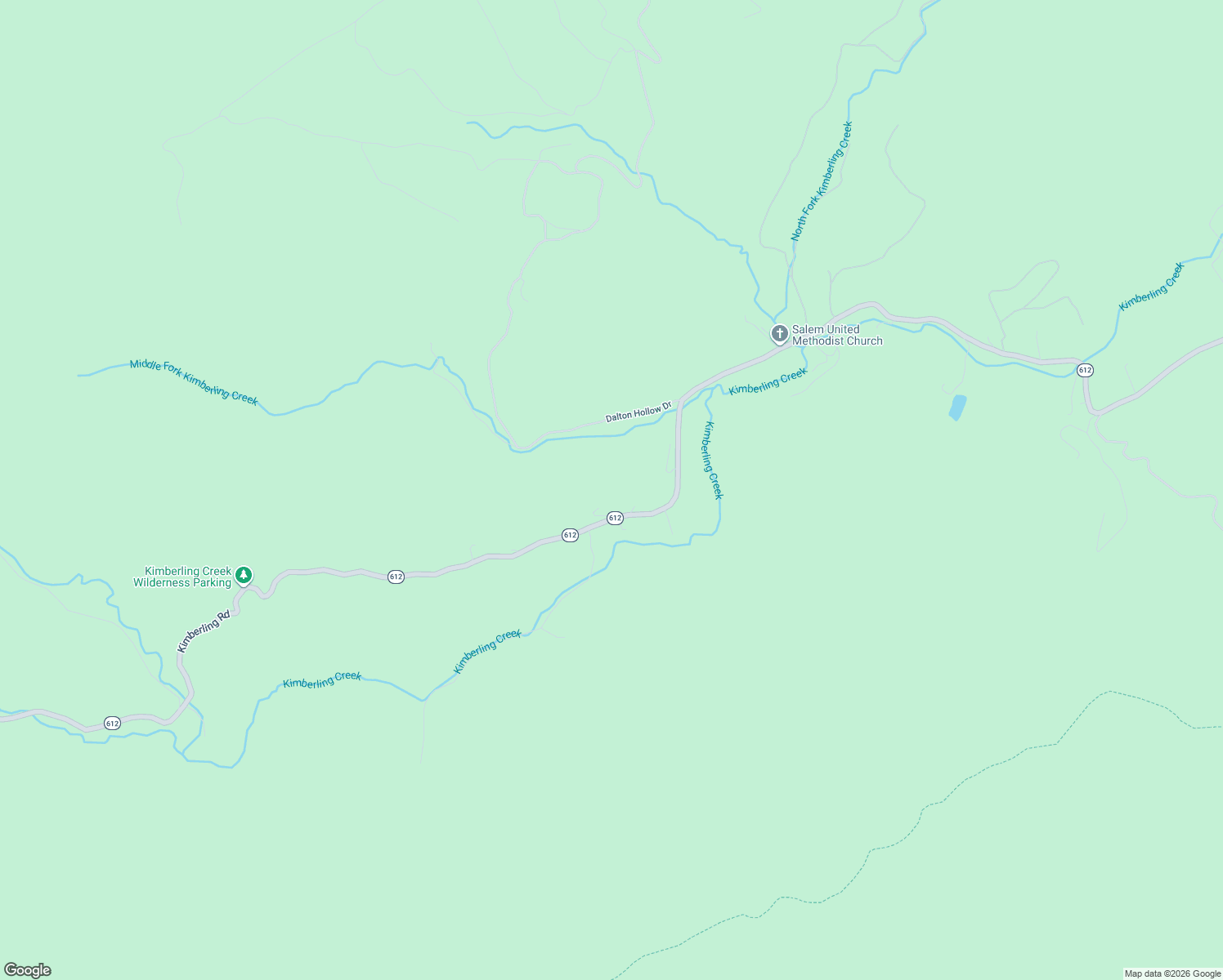 map of restaurants, bars, coffee shops, grocery stores, and more near 5703-5765 Kimberling Road in Bland
