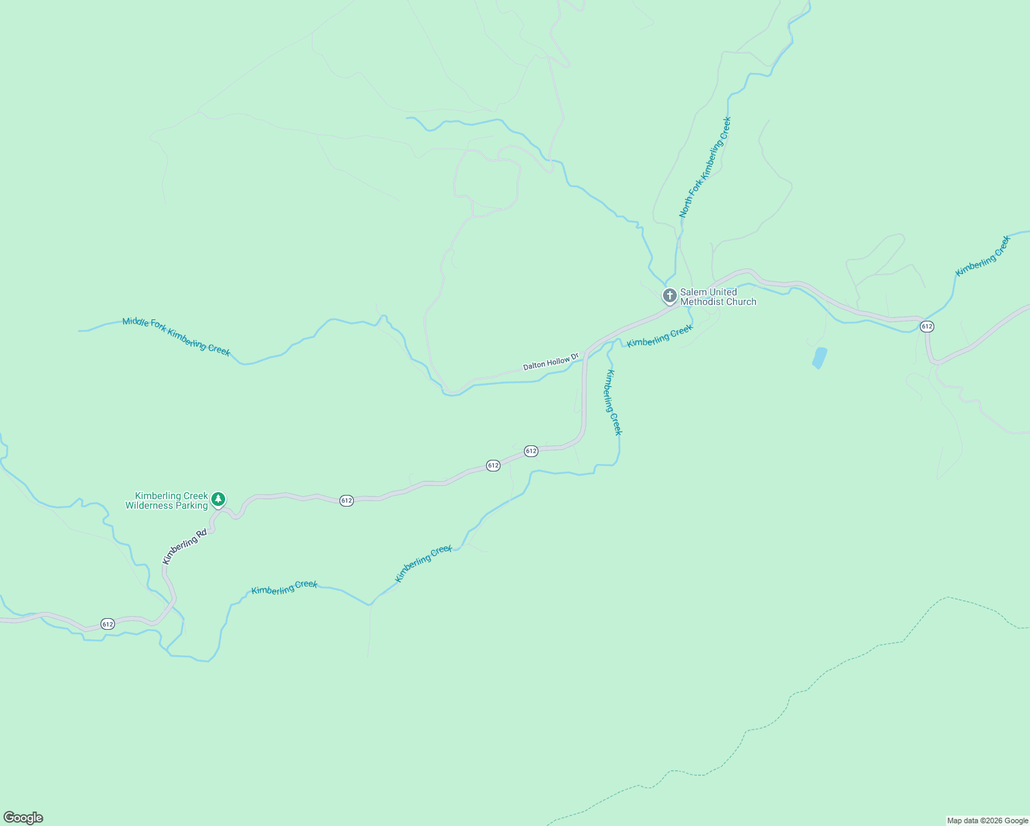 map of restaurants, bars, coffee shops, grocery stores, and more near 5703-5765 Kimberling Road in Bland