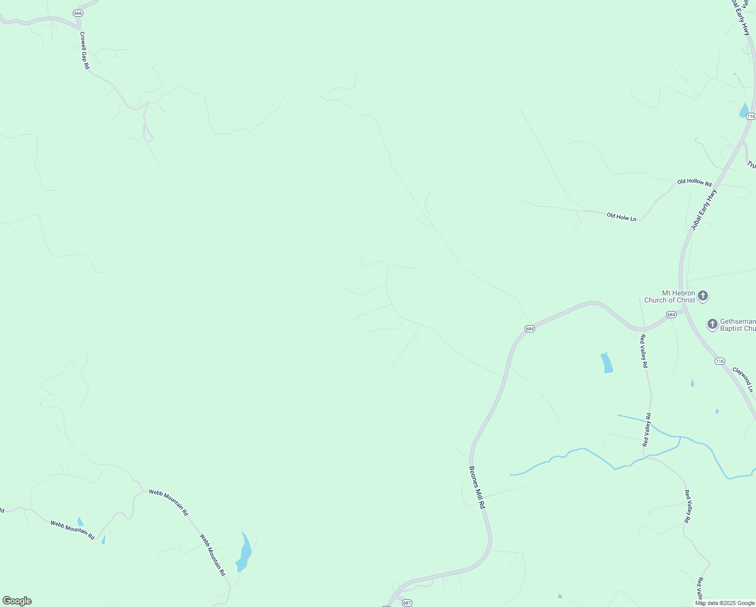 map of restaurants, bars, coffee shops, grocery stores, and more near 132 Winter Drive in Boones Mill