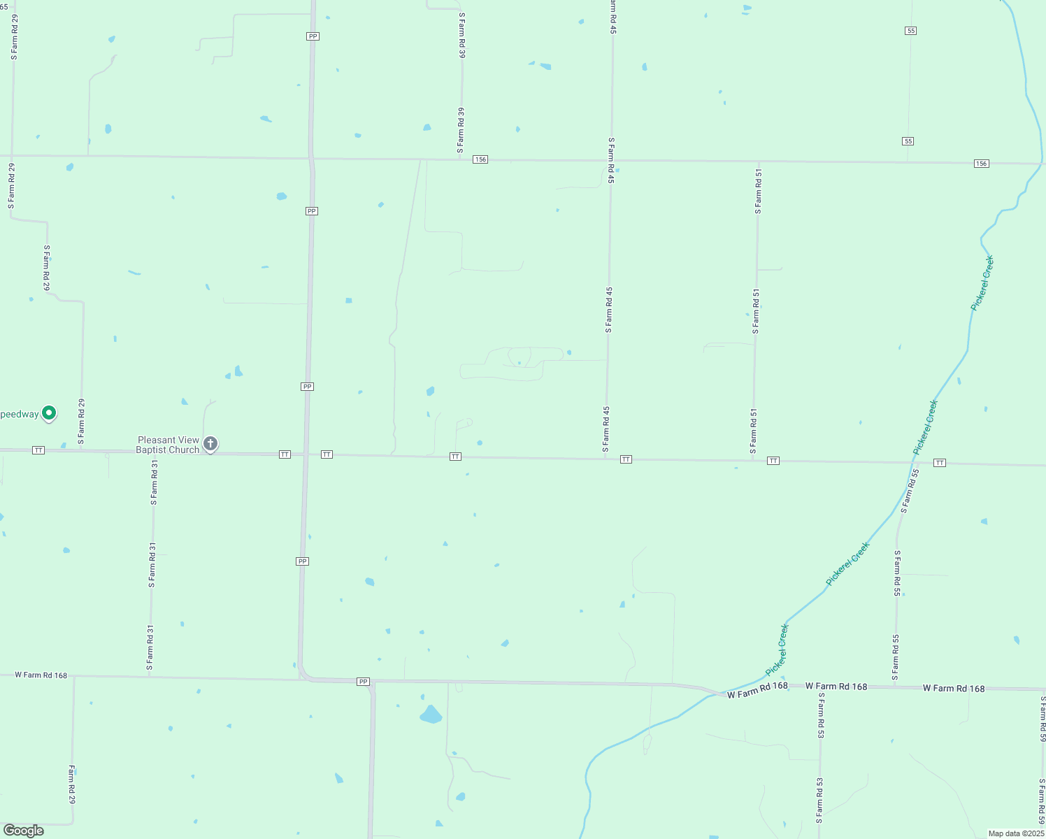 map of restaurants, bars, coffee shops, grocery stores, and more near 12507 West State Highway Tt in Republic