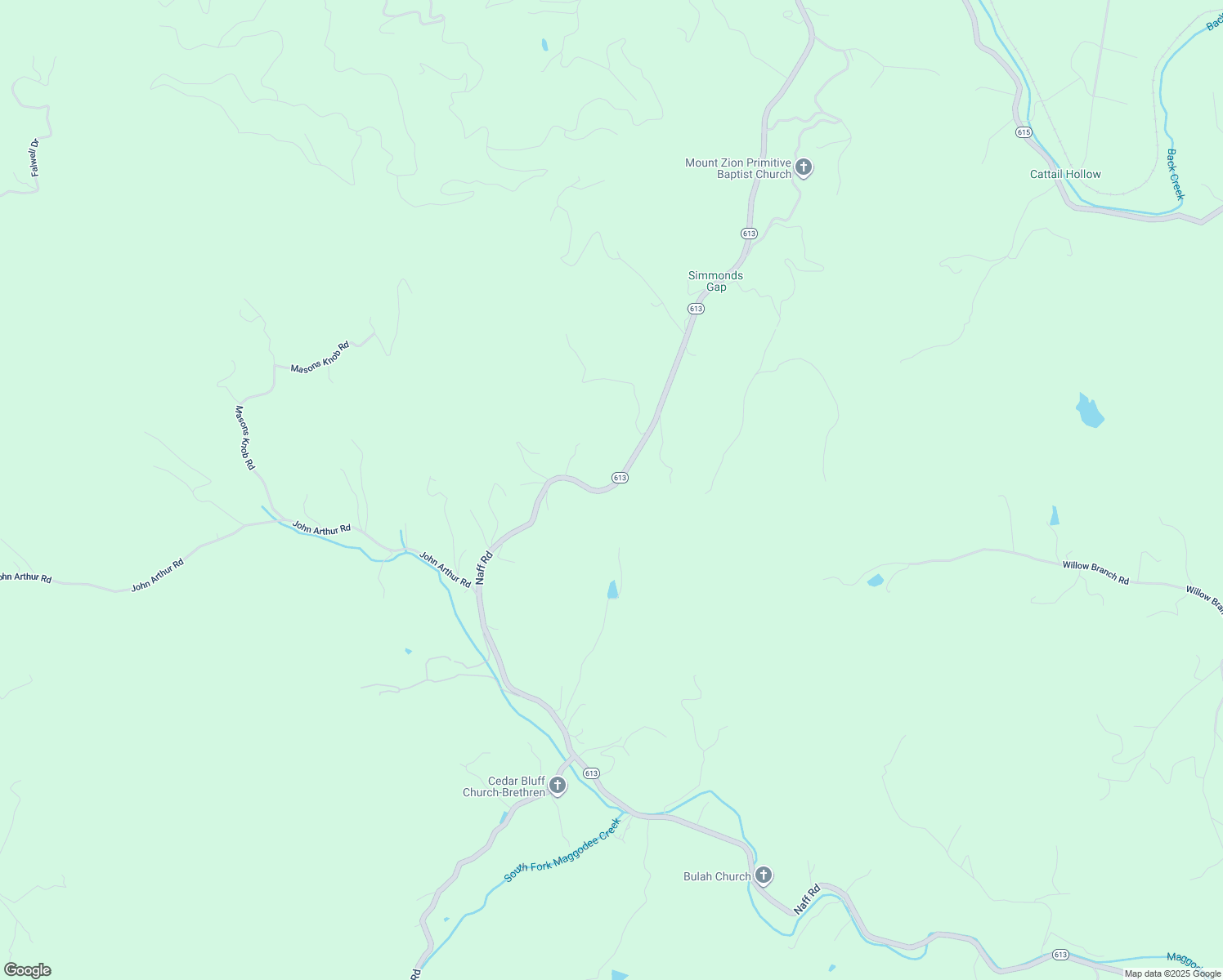 map of restaurants, bars, coffee shops, grocery stores, and more near 4735 Naff Road in Boones Mill