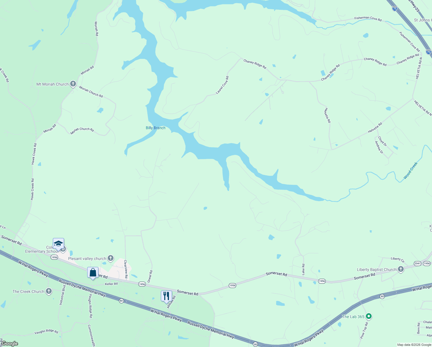 map of restaurants, bars, coffee shops, grocery stores, and more near in London