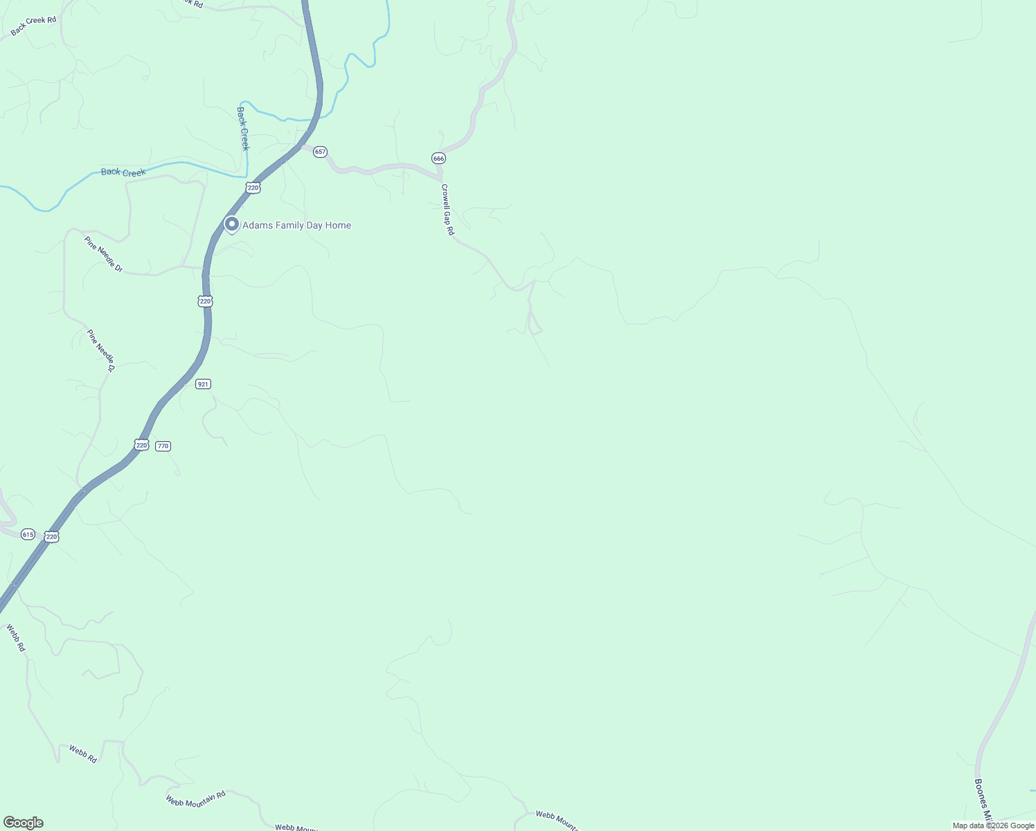 map of restaurants, bars, coffee shops, grocery stores, and more near 6847 Crowell Gap Rd in Roanoke
