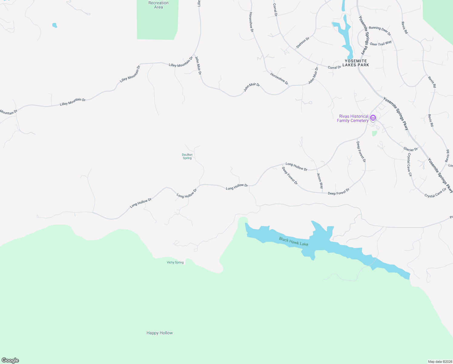 map of restaurants, bars, coffee shops, grocery stores, and more near 41961 Long Hollow Drive in Coarsegold