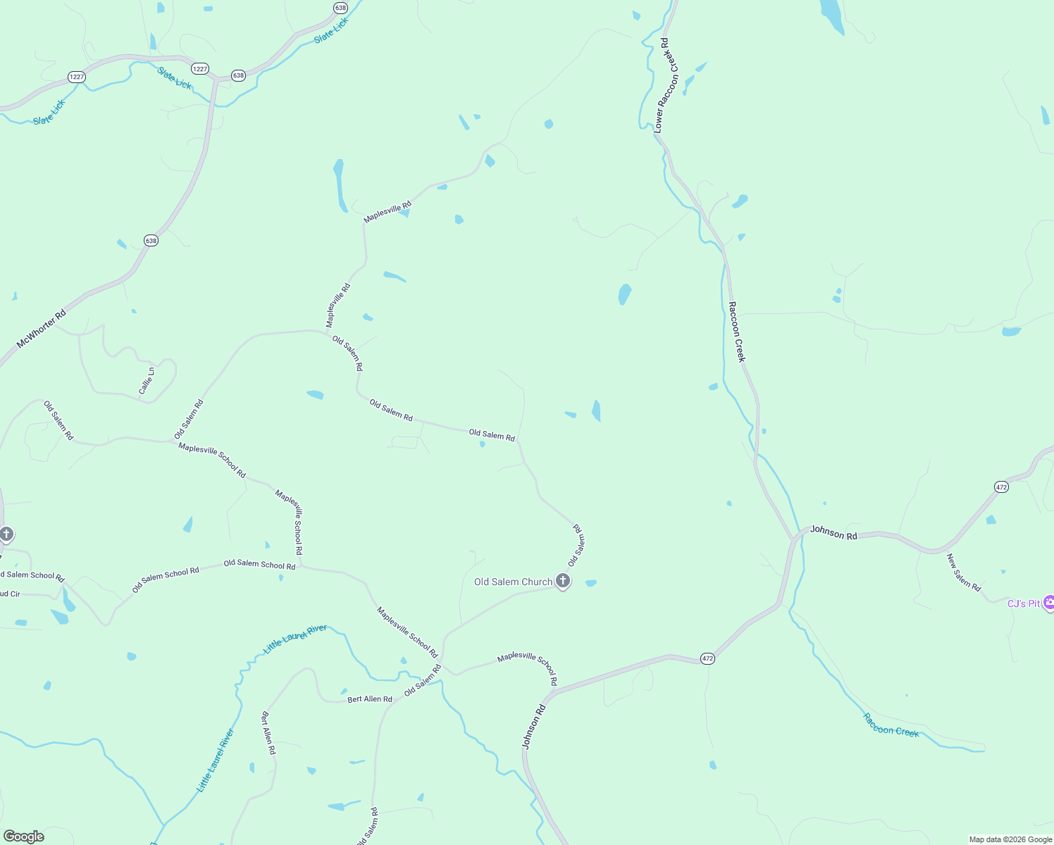 map of restaurants, bars, coffee shops, grocery stores, and more near 2205 Old Salem Road in London