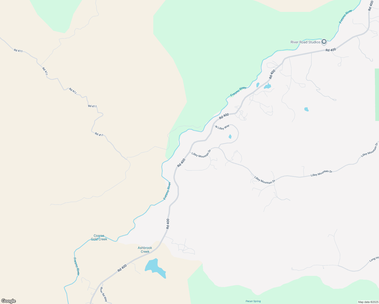 map of restaurants, bars, coffee shops, grocery stores, and more near 1 Lilley Mountain Drive in Coarsegold