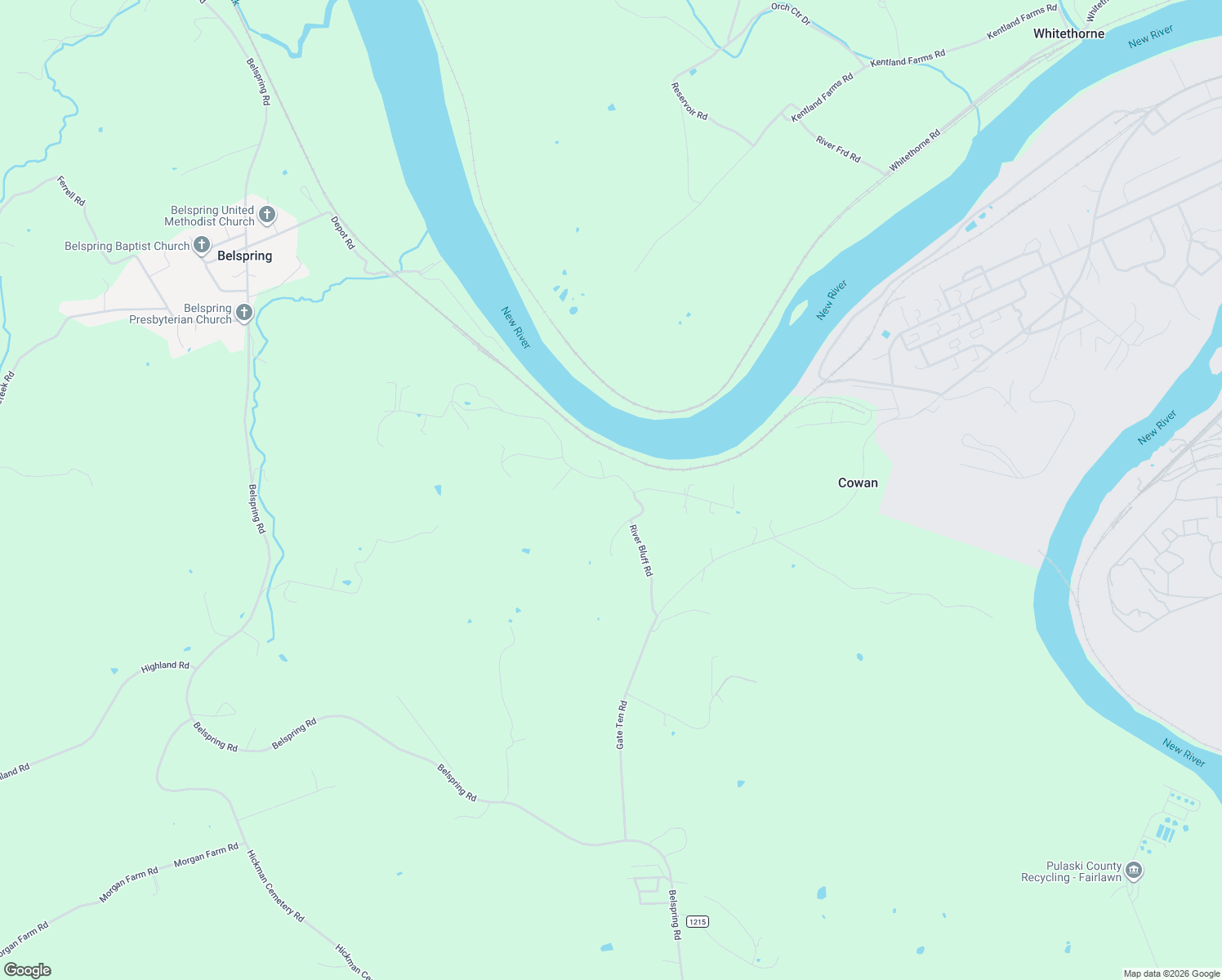 map of restaurants, bars, coffee shops, grocery stores, and more near 7481 Riverbluff Road in Fairlawn