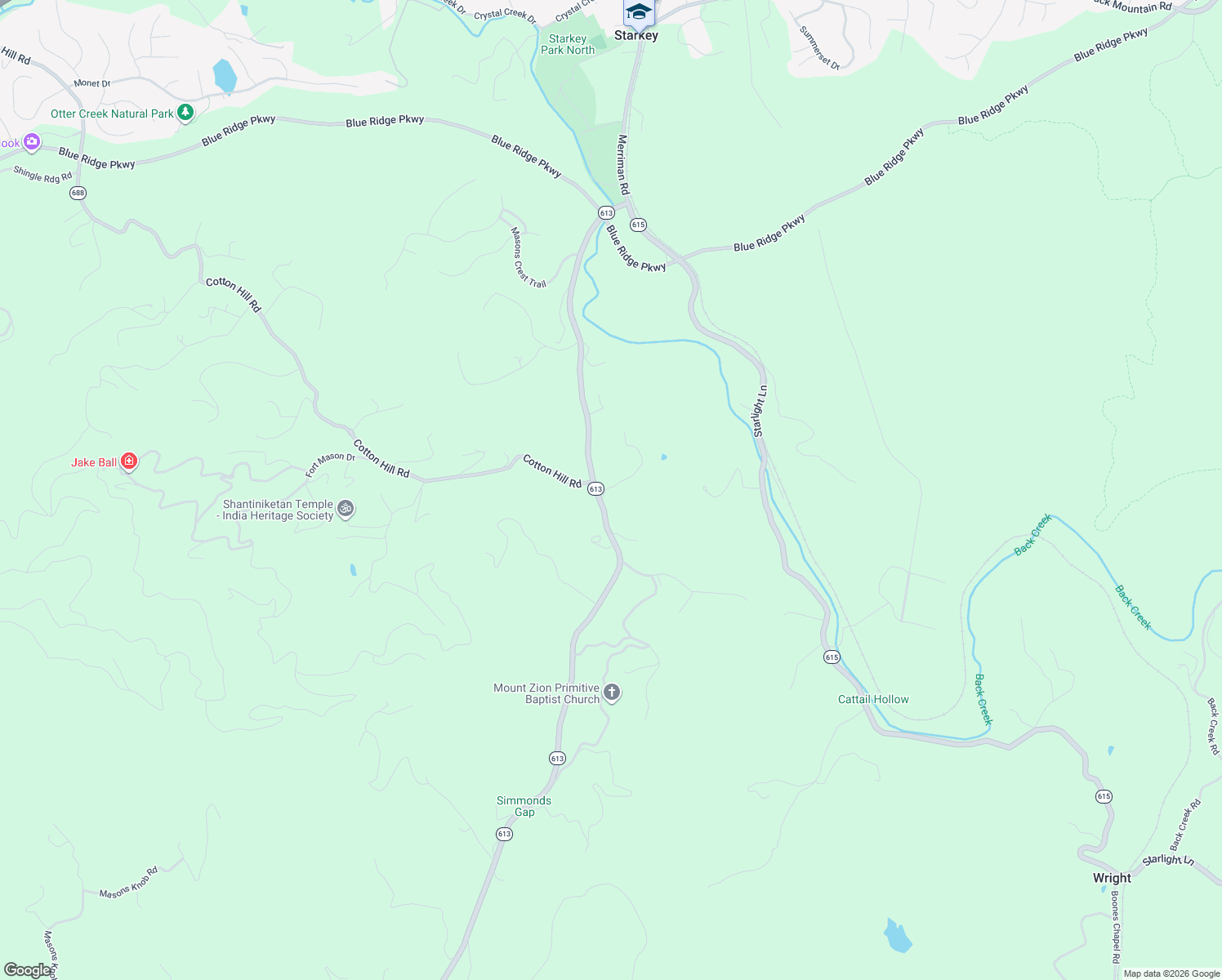 map of restaurants, bars, coffee shops, grocery stores, and more near 7324 Merriman Rd in Boones Mill