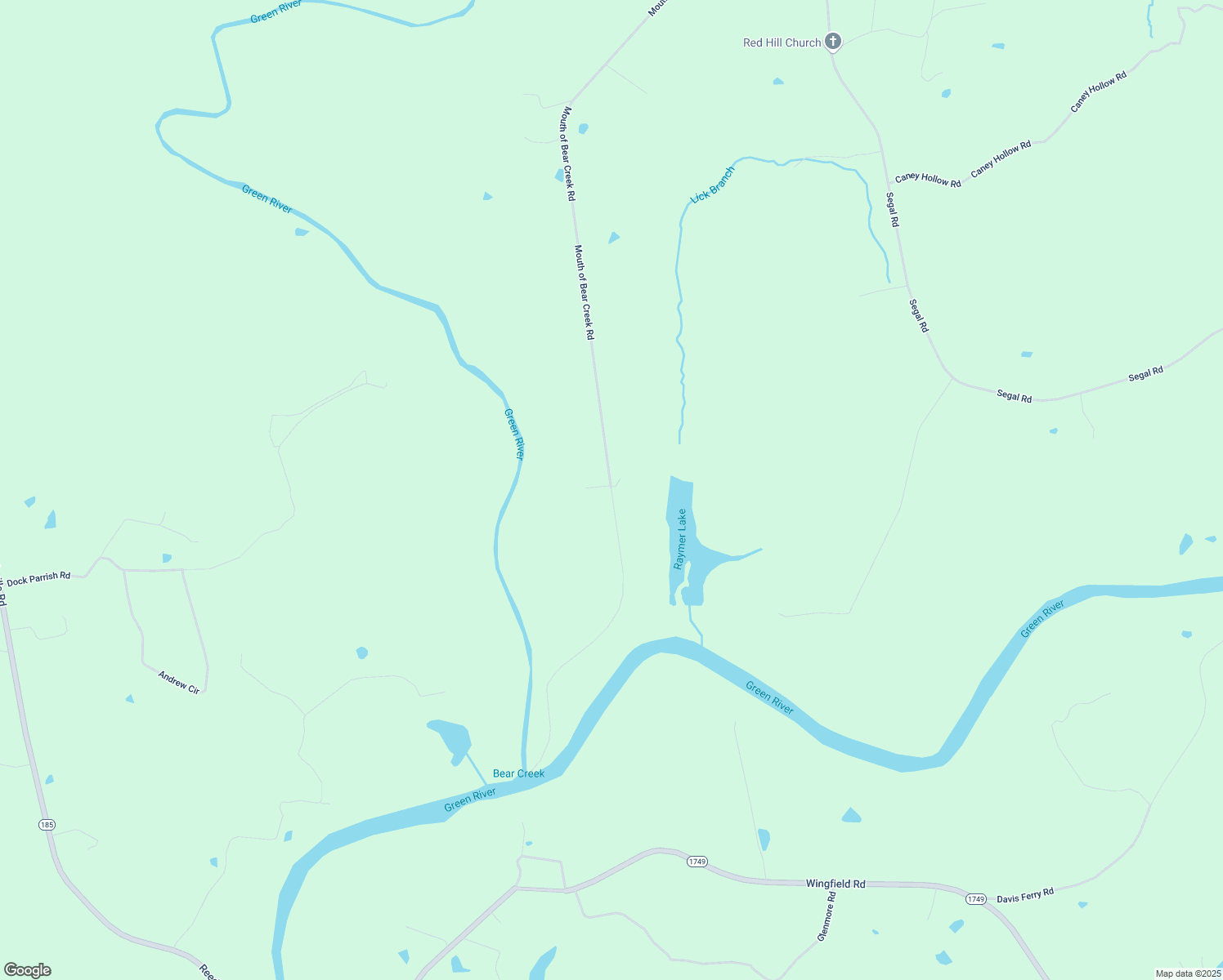 map of restaurants, bars, coffee shops, grocery stores, and more near 1300 Mouth of Bear Creek Road in Brownsville