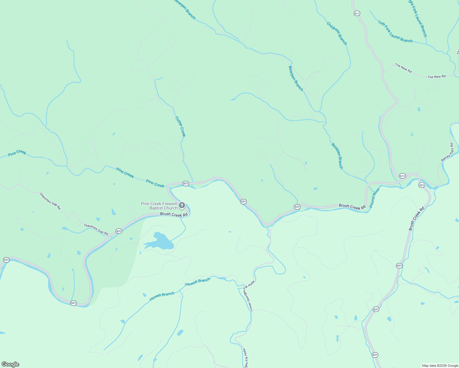 map of restaurants, bars, coffee shops, grocery stores, and more near in Clintwood