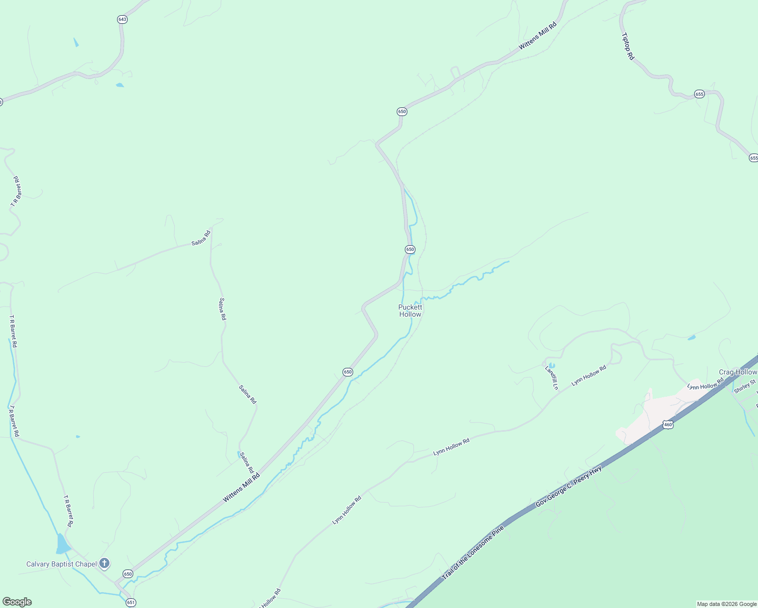 map of restaurants, bars, coffee shops, grocery stores, and more near 2982 Wittens Mill Road in North Tazewell