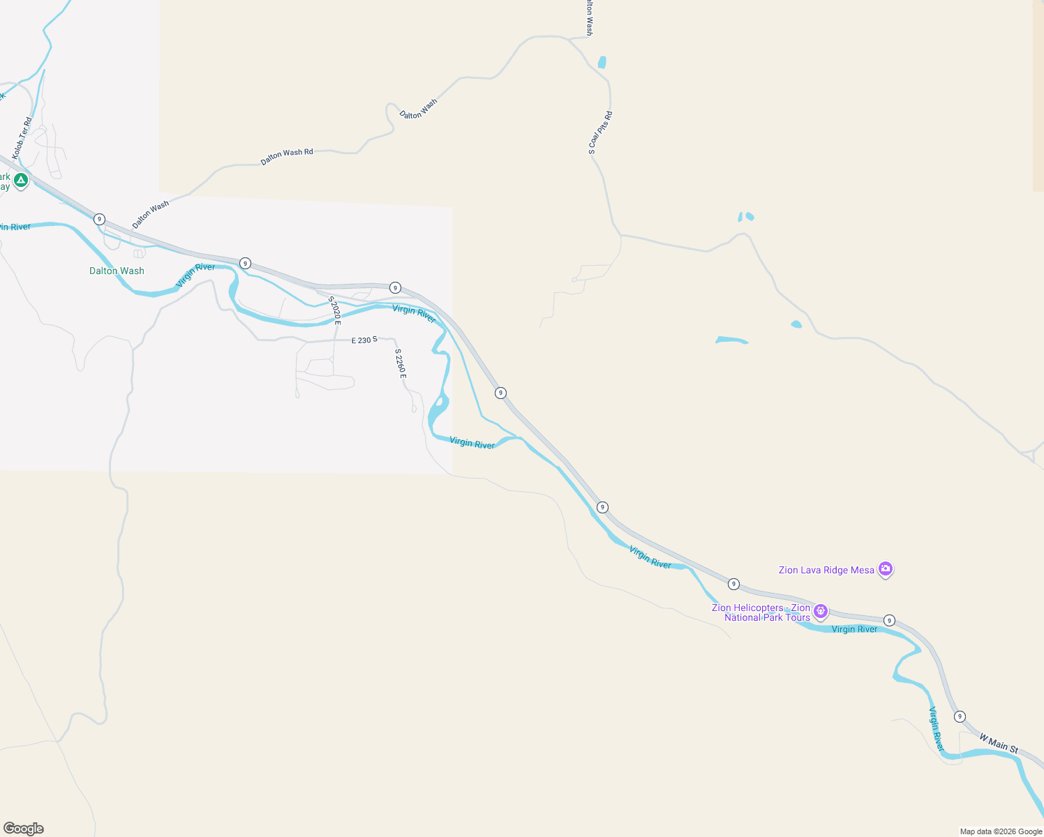 map of restaurants, bars, coffee shops, grocery stores, and more near Hwy 9 in Virgin