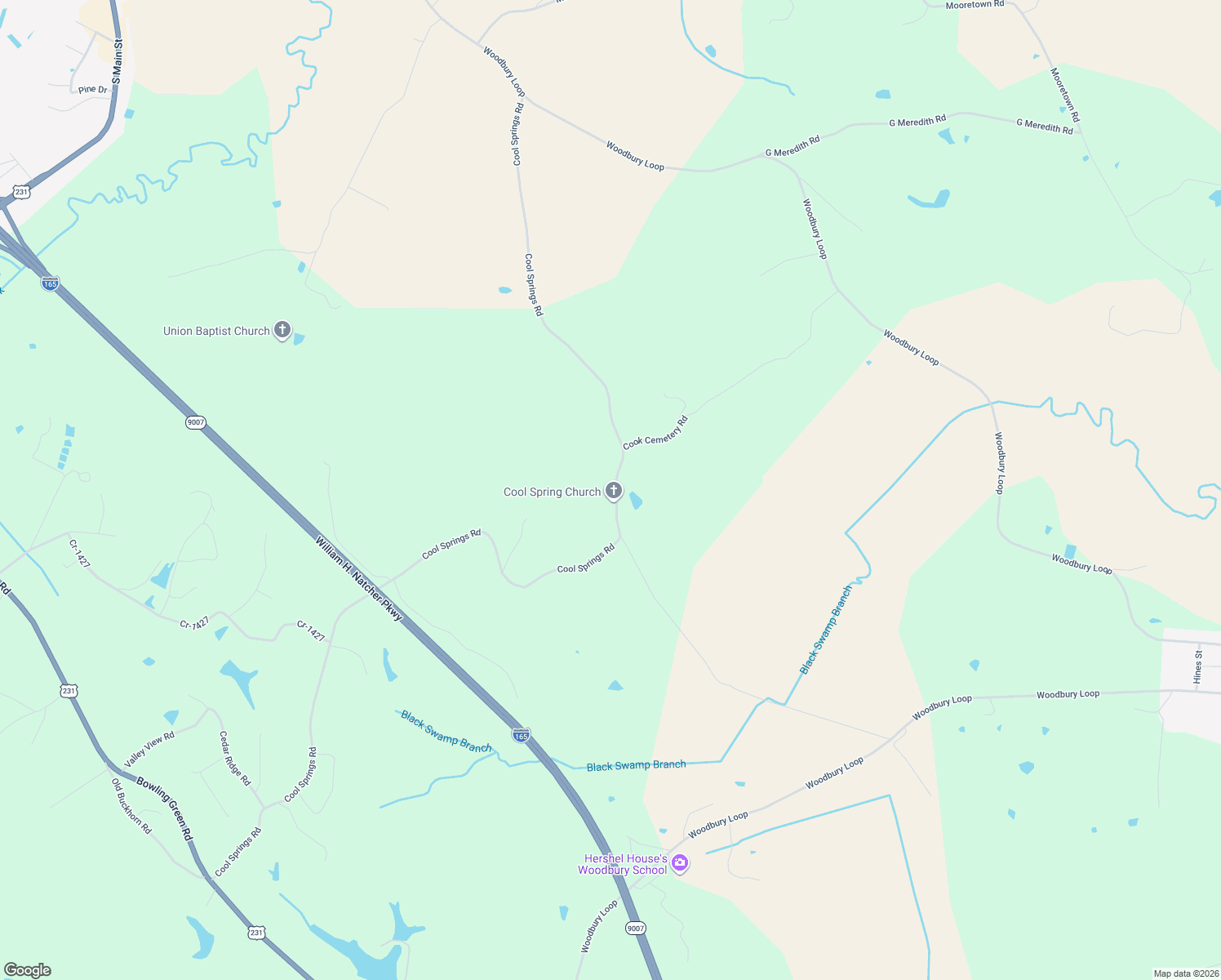 map of restaurants, bars, coffee shops, grocery stores, and more near 1565 Cool Springs Road in Morgantown