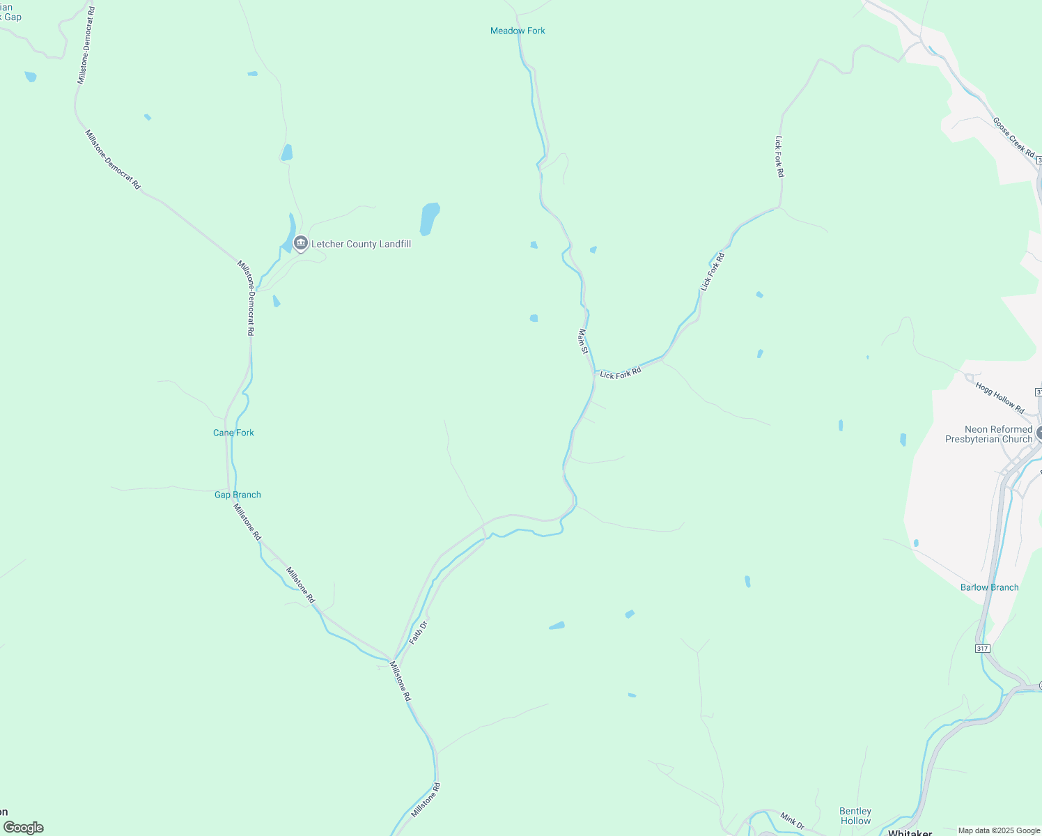 map of restaurants, bars, coffee shops, grocery stores, and more near in Millstone