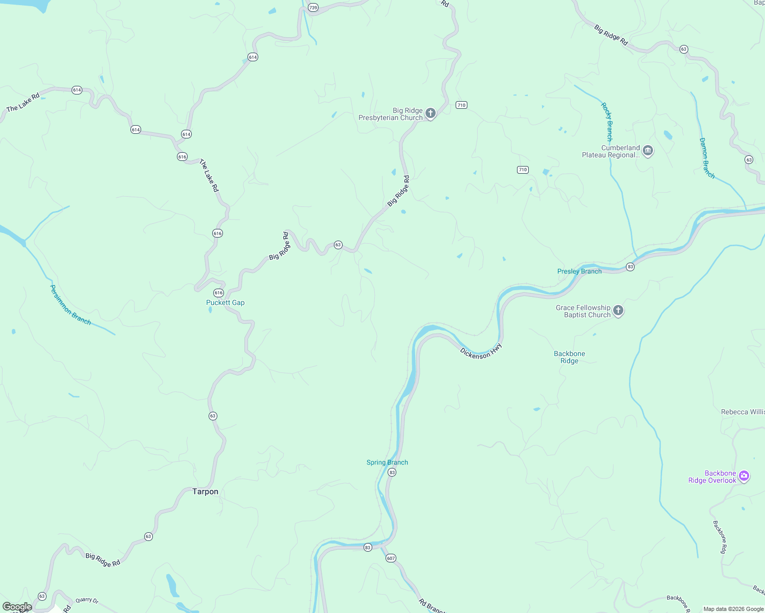 map of restaurants, bars, coffee shops, grocery stores, and more near 434 Tara Road in Haysi