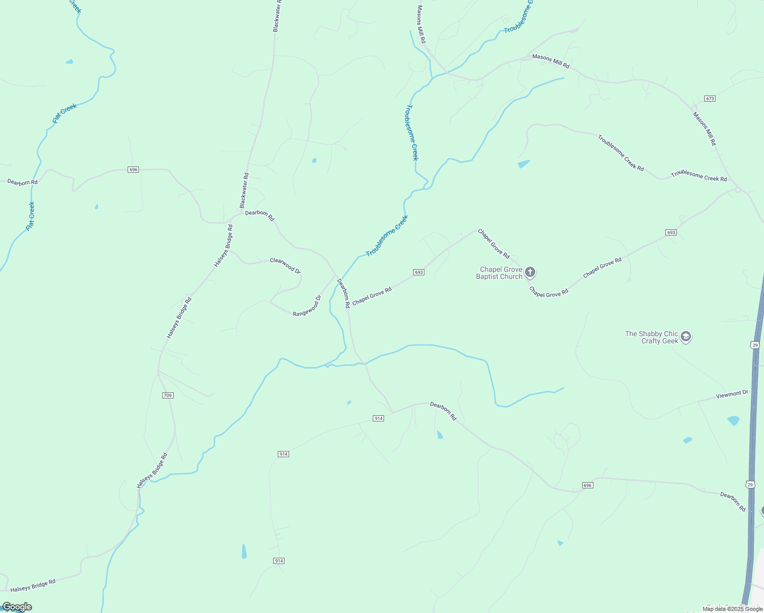 map of restaurants, bars, coffee shops, grocery stores, and more near in Altavista