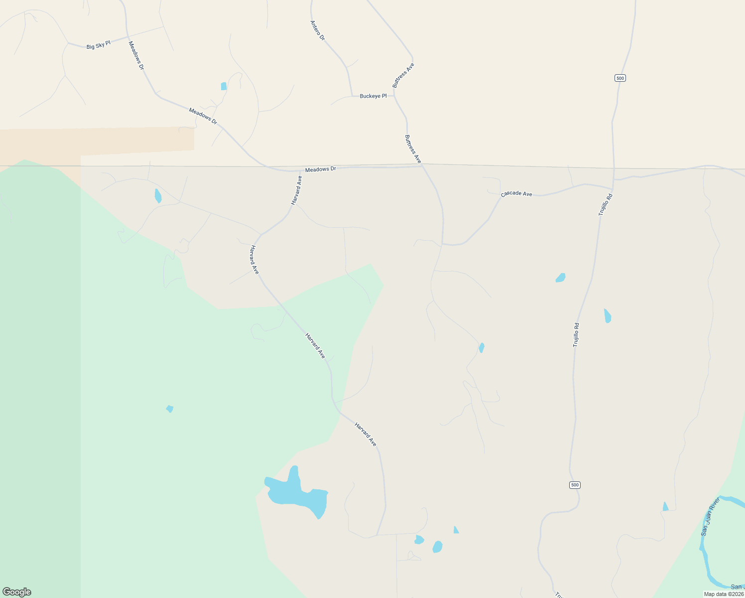 map of restaurants, bars, coffee shops, grocery stores, and more near 368 Crestone Place in Pagosa Springs