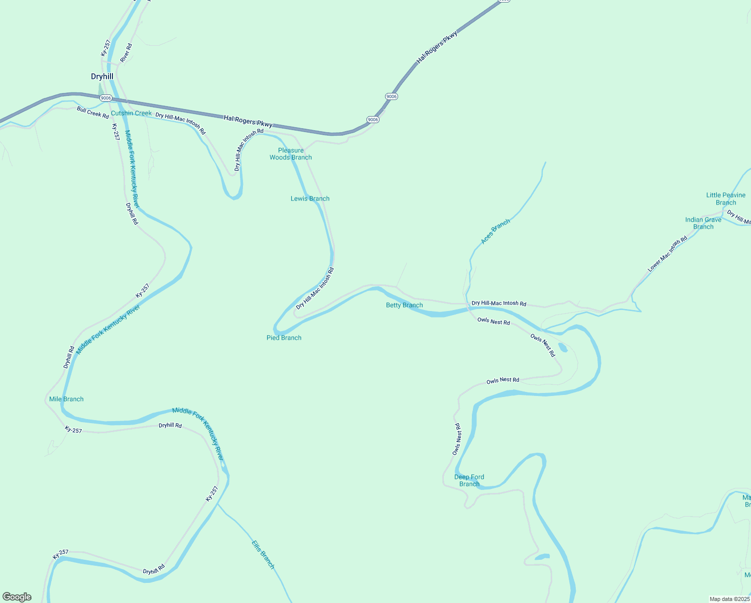 map of restaurants, bars, coffee shops, grocery stores, and more near 3625 Lower Mac Intosh Road in Hyden