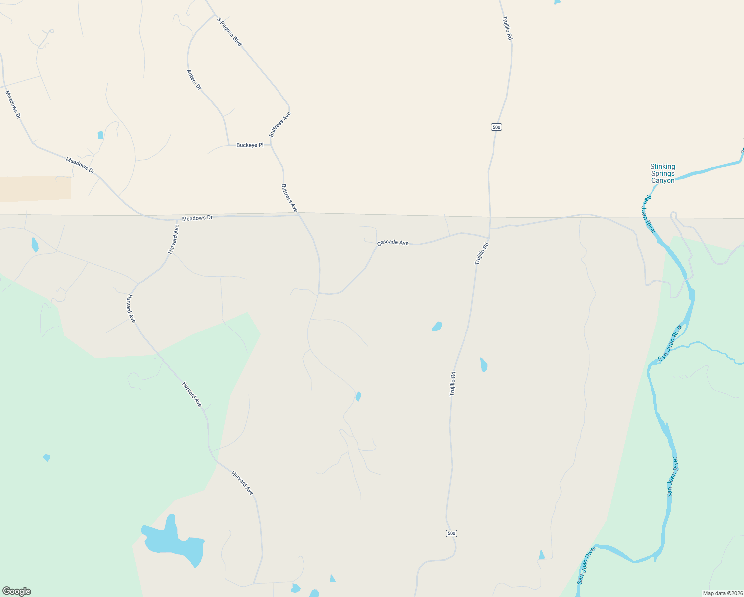 map of restaurants, bars, coffee shops, grocery stores, and more near 163 Cascade Avenue in Pagosa Springs