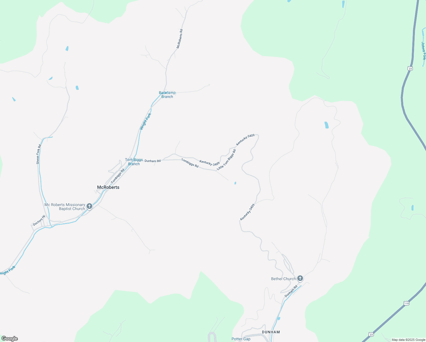 map of restaurants, bars, coffee shops, grocery stores, and more near 482 Little Tom Biggs Road in McRoberts