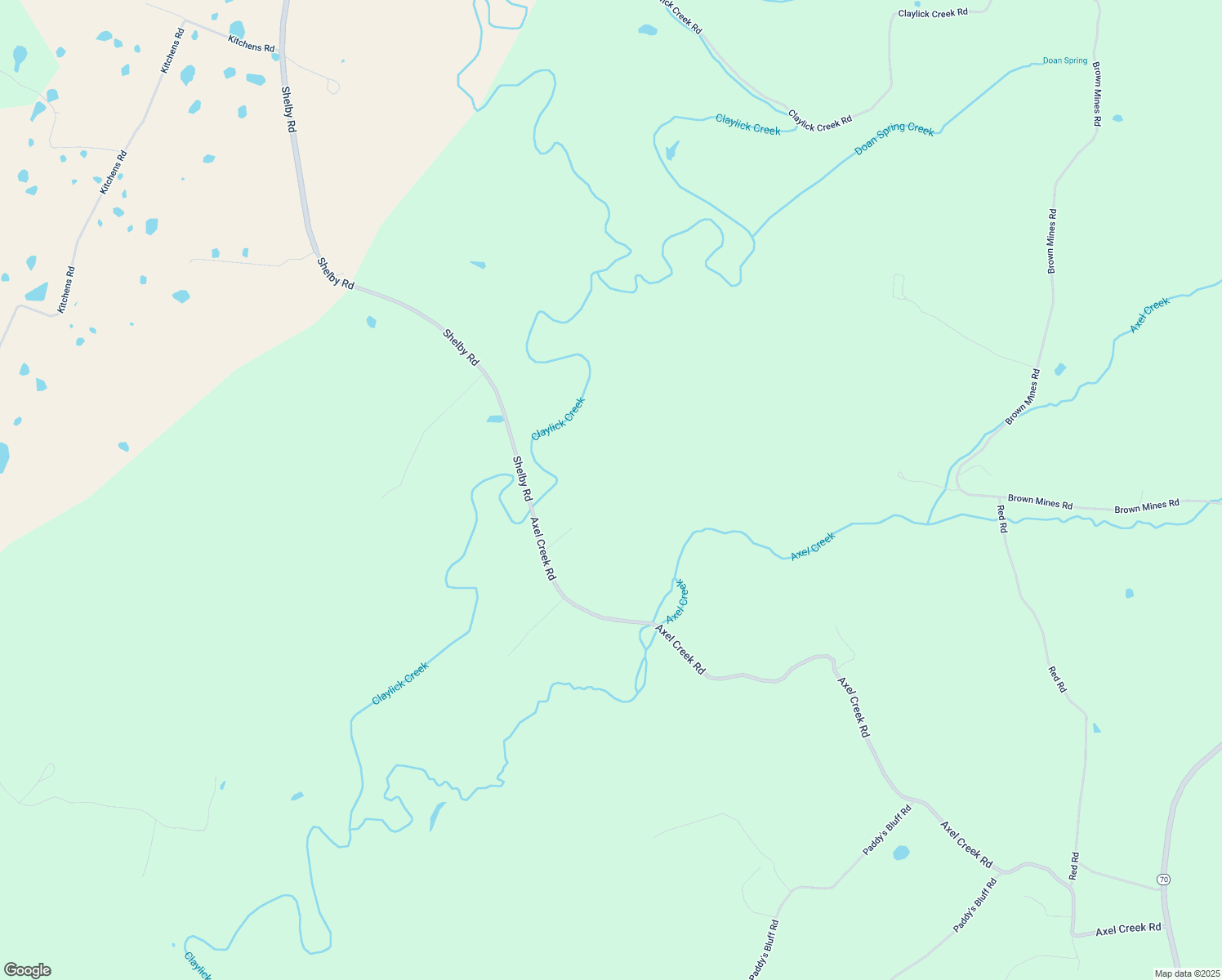 map of restaurants, bars, coffee shops, grocery stores, and more near 2526 Axel Creek Road in Salem