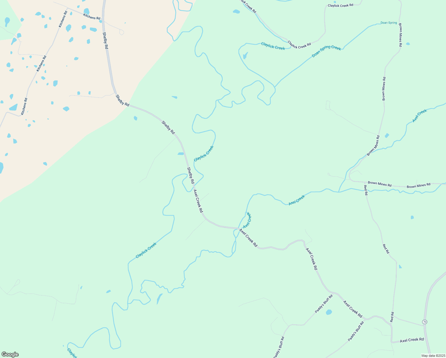 map of restaurants, bars, coffee shops, grocery stores, and more near 2526 Axel Creek Road in Salem
