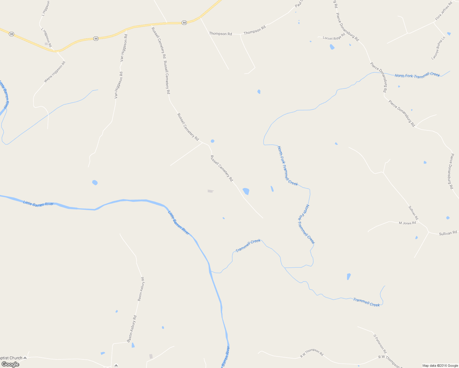 map of restaurants, bars, coffee shops, grocery stores, and more near 1432 Russell Cemetery Road in Greensburg