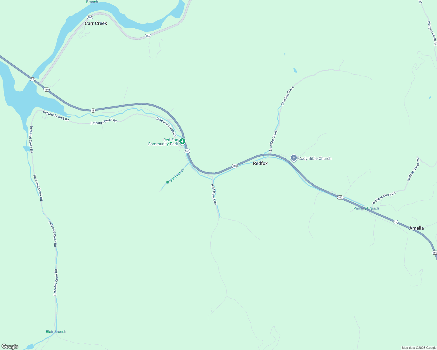 map of restaurants, bars, coffee shops, grocery stores, and more near 1780 Redfox Road in Redfox