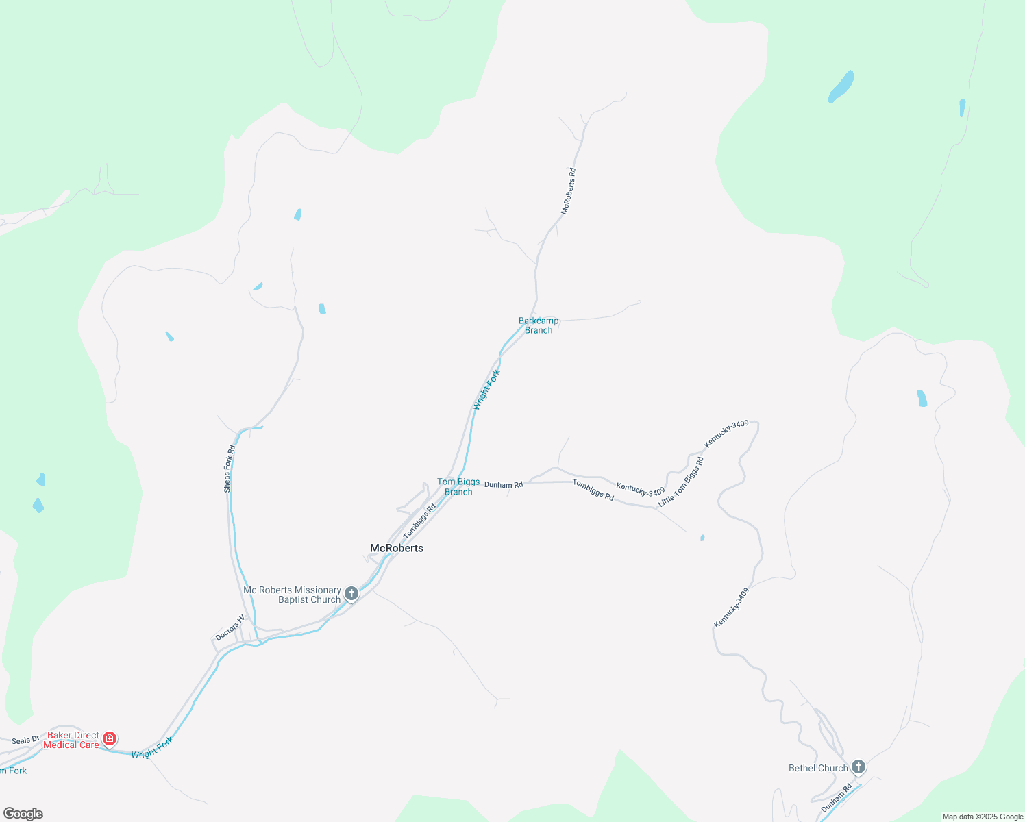 map of restaurants, bars, coffee shops, grocery stores, and more near in McRoberts