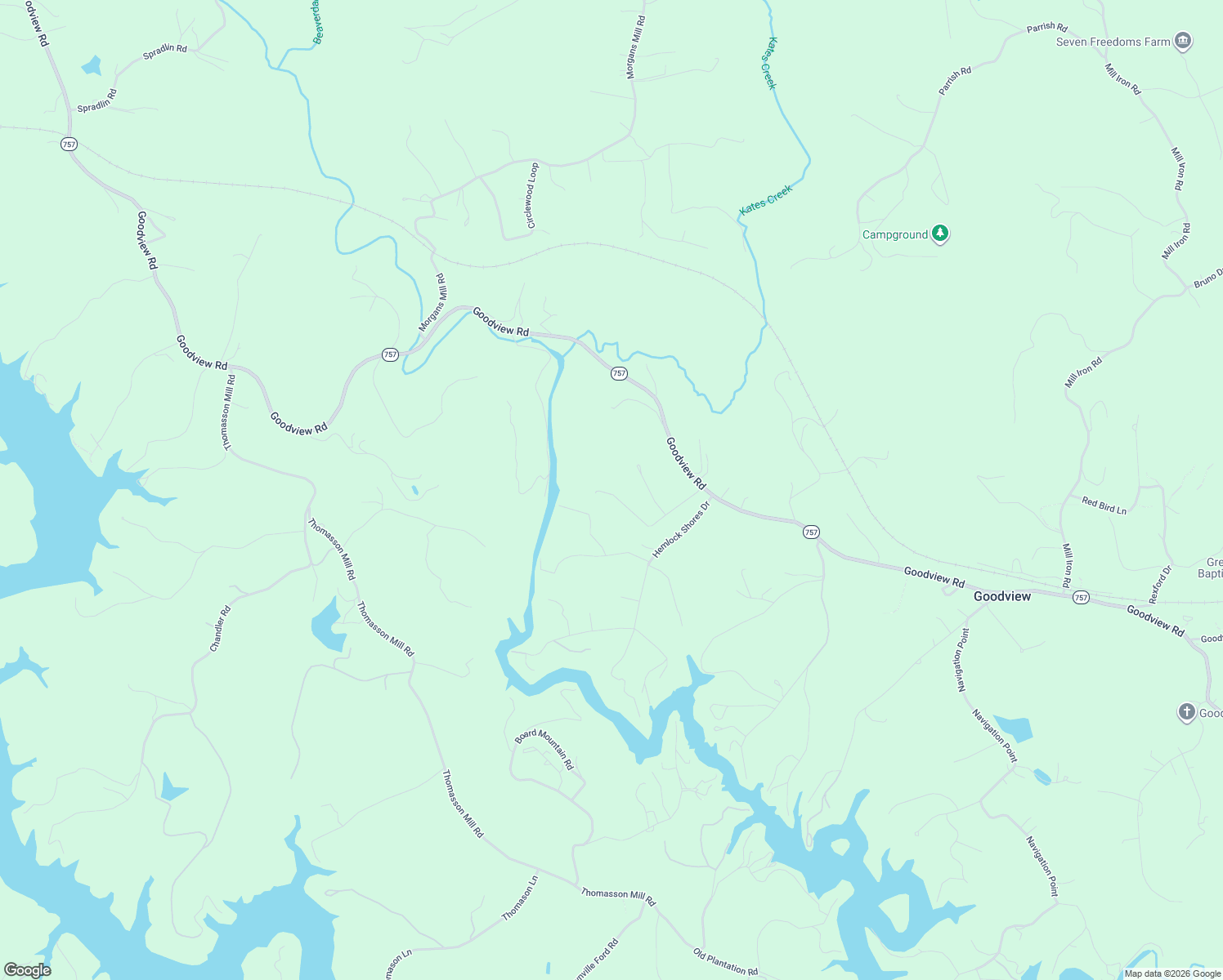 map of restaurants, bars, coffee shops, grocery stores, and more near 308 Buck Ridge Terrace in Vinton