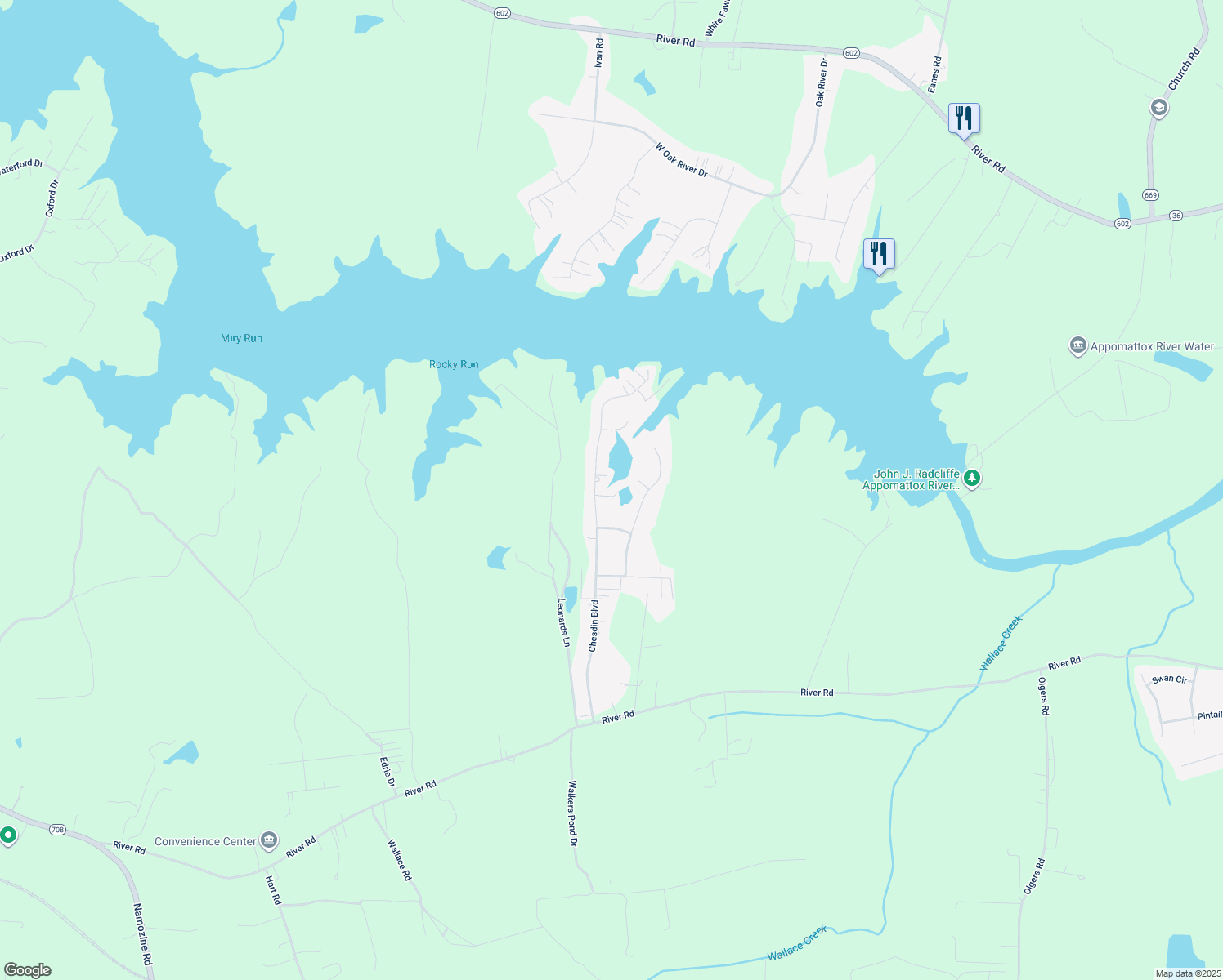 map of restaurants, bars, coffee shops, grocery stores, and more near 21004 Gray Drive in Sutherland