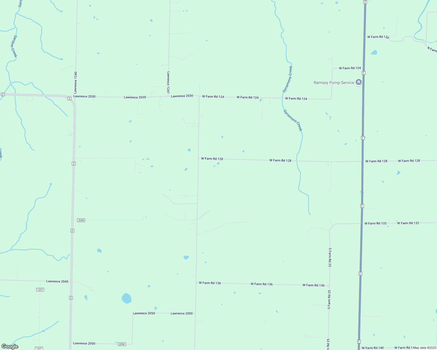 map of restaurants, bars, coffee shops, grocery stores, and more near 14650 West Farm Road 128 in Bois D'Arc