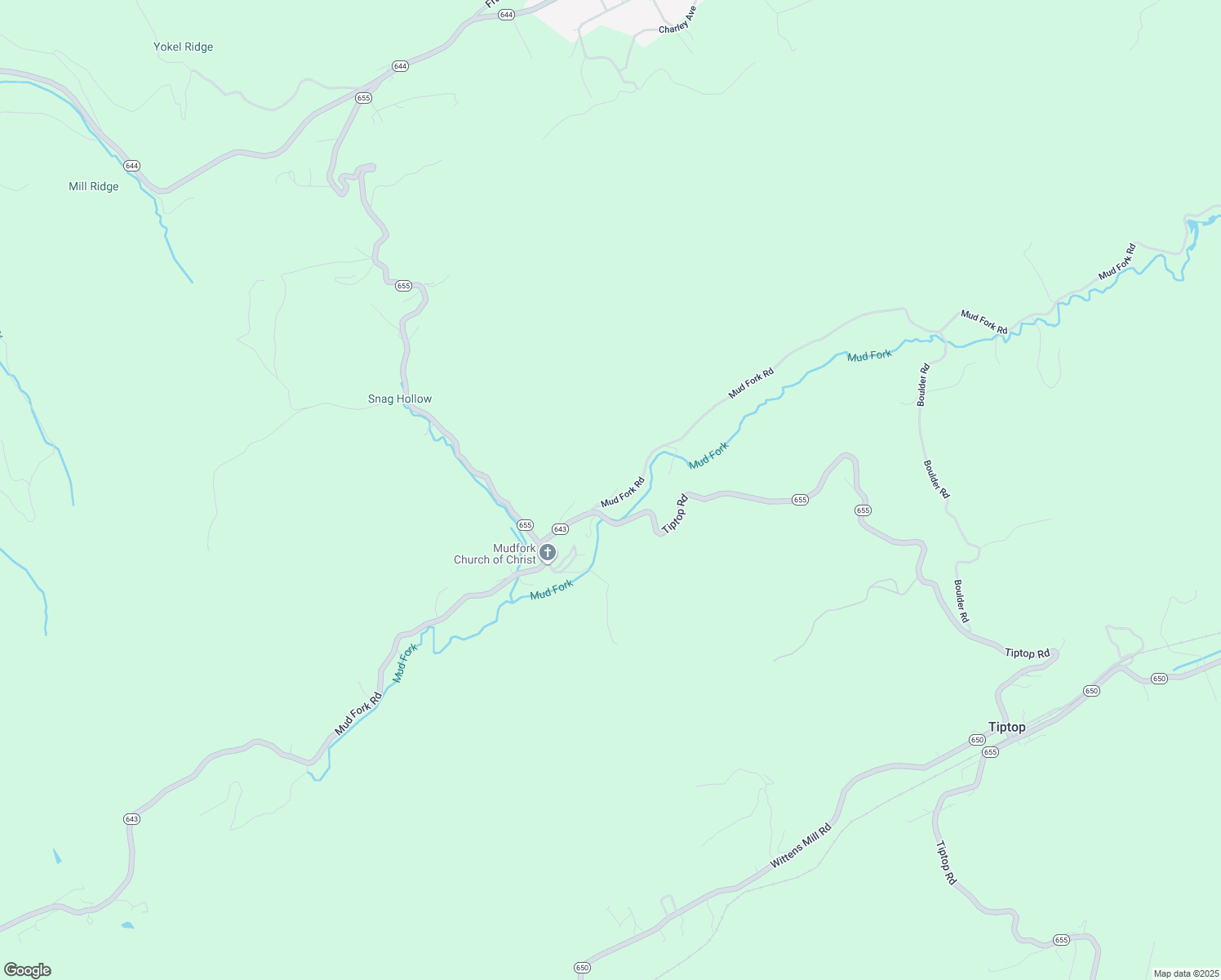 map of restaurants, bars, coffee shops, grocery stores, and more near 177 Lefler Road in Bluefield