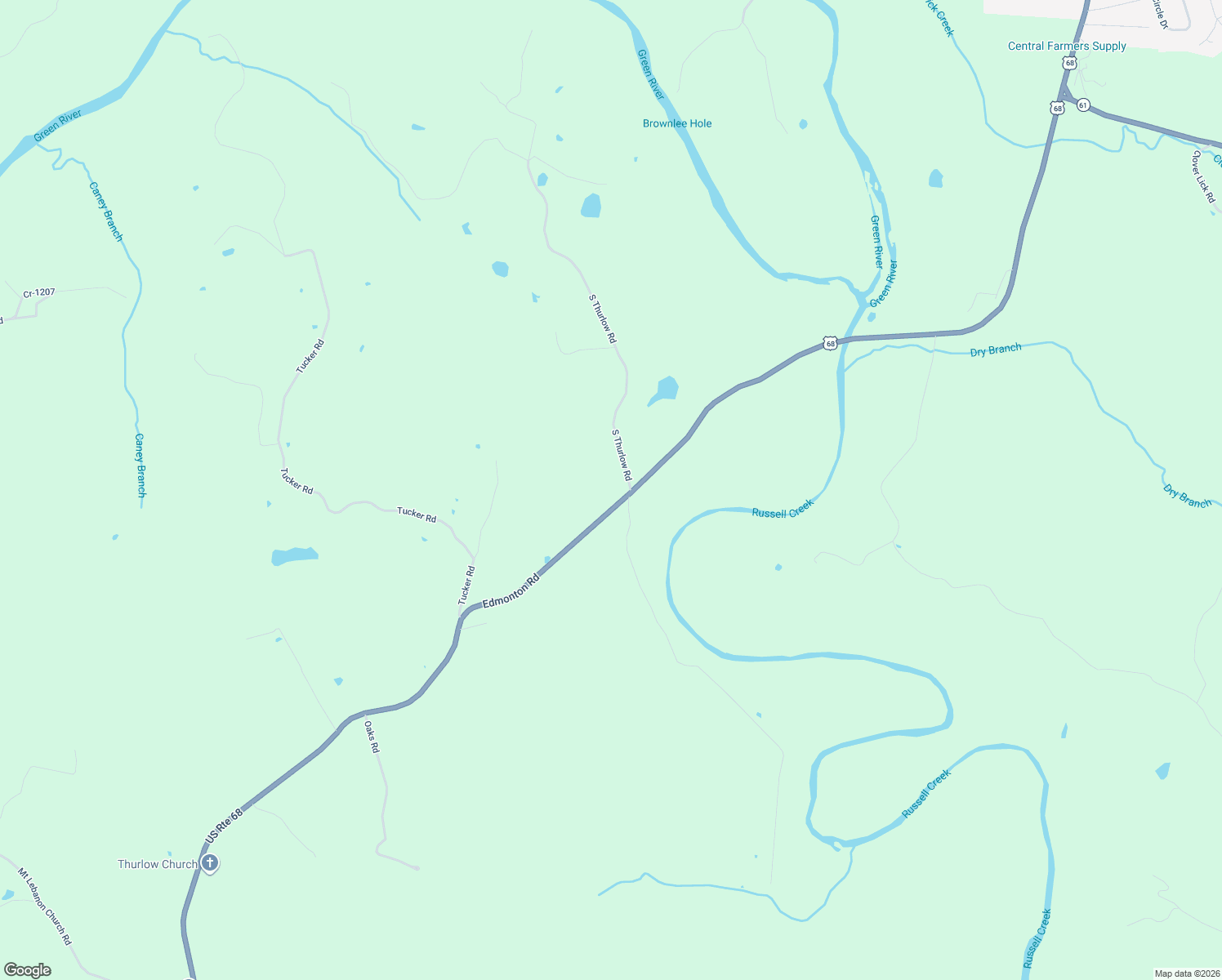 map of restaurants, bars, coffee shops, grocery stores, and more near 2182 Edmonton Road in Greensburg