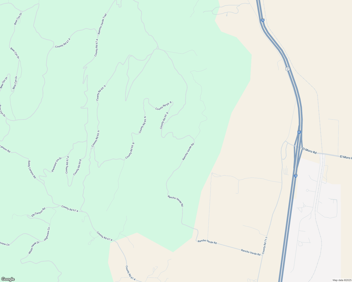 map of restaurants, bars, coffee shops, grocery stores, and more near 14633 Rancho Verde Road in Trinidad