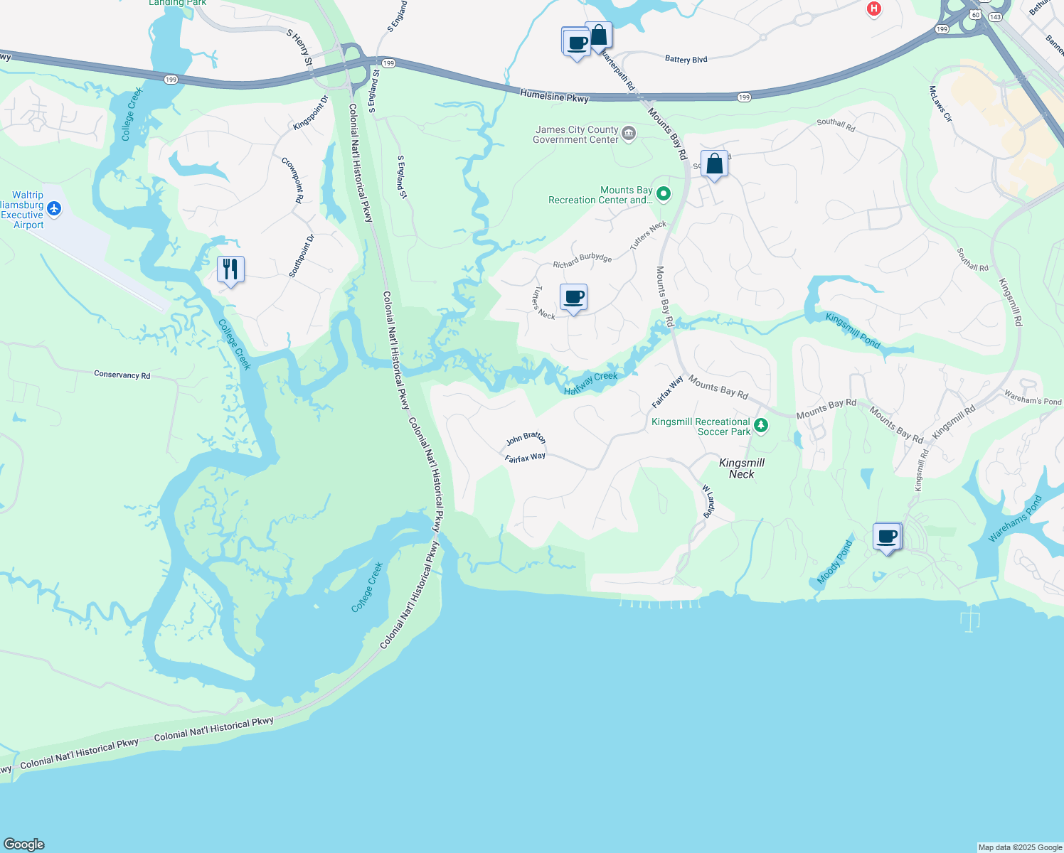 map of restaurants, bars, coffee shops, grocery stores, and more near 101 Robert Miles in Williamsburg