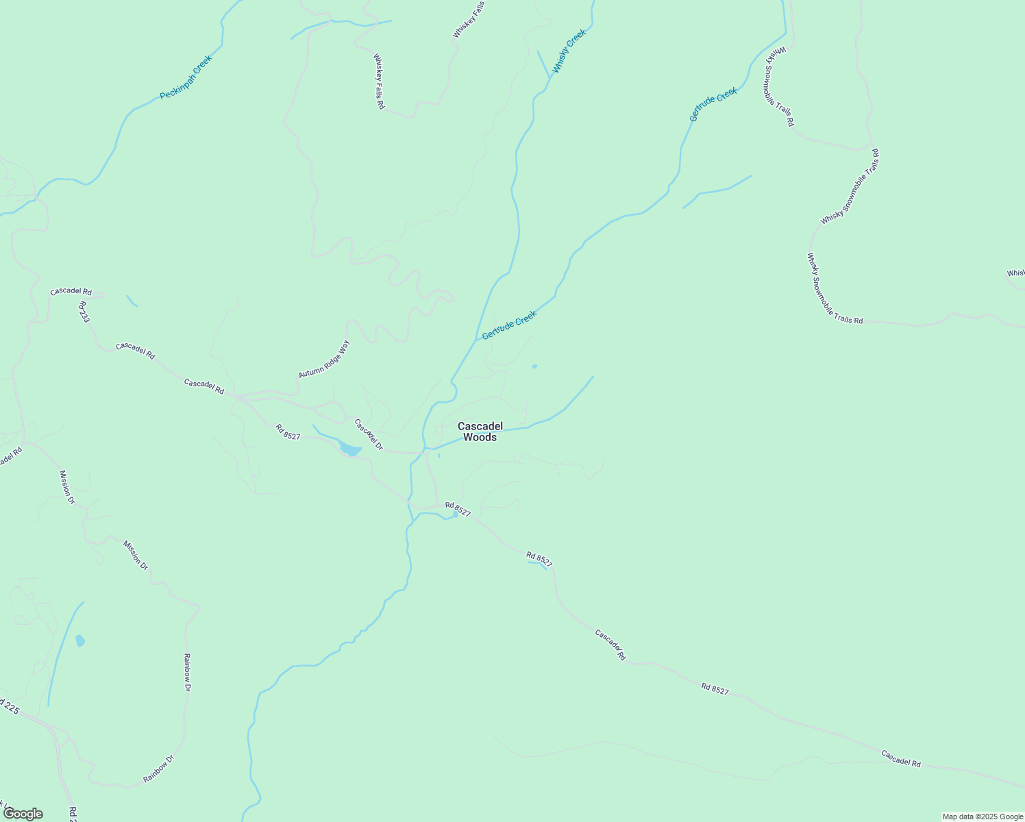 map of restaurants, bars, coffee shops, grocery stores, and more near 60126 Cascadel Drive North in North Fork