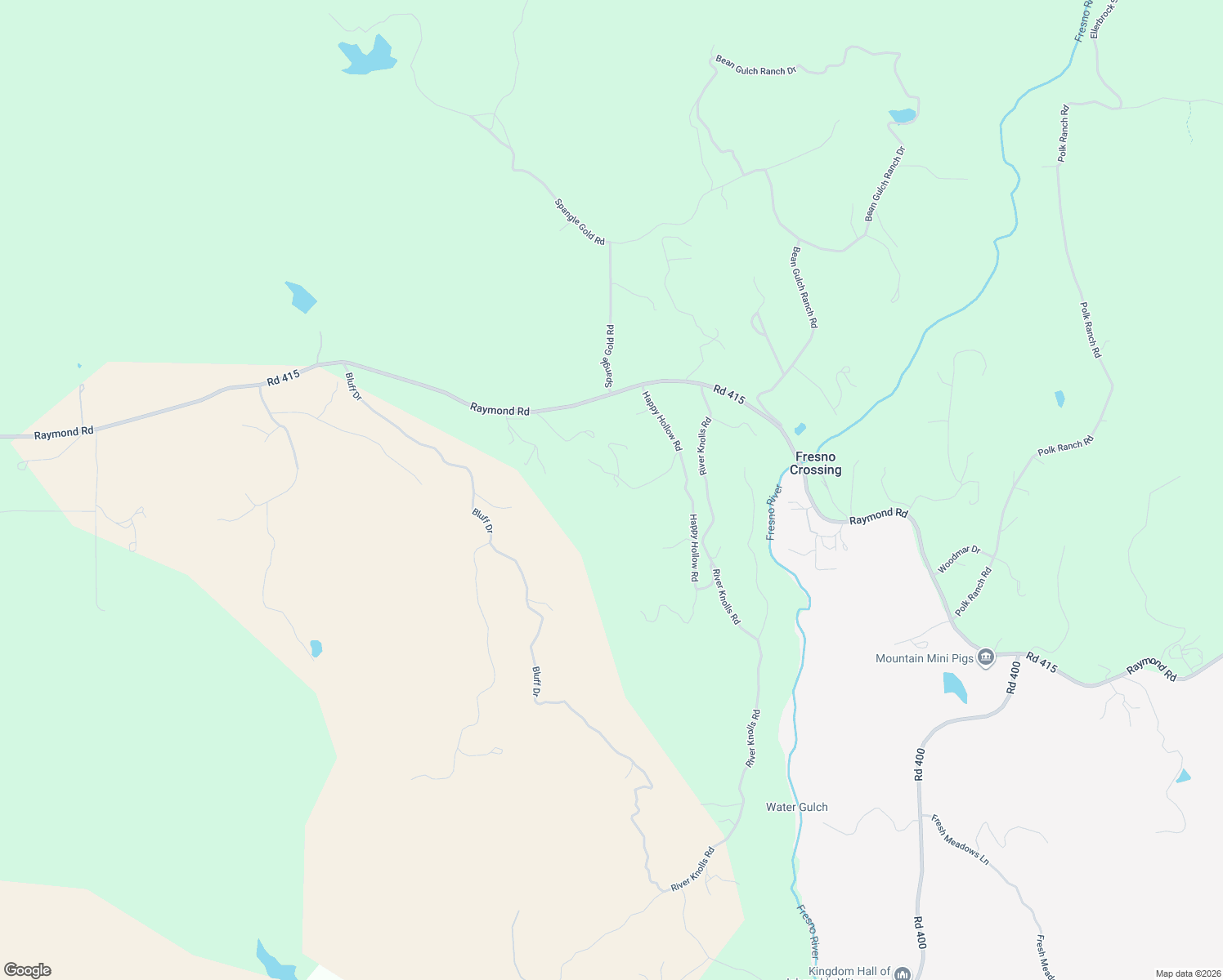 map of restaurants, bars, coffee shops, grocery stores, and more near 41768 Delphi Court in Coarsegold